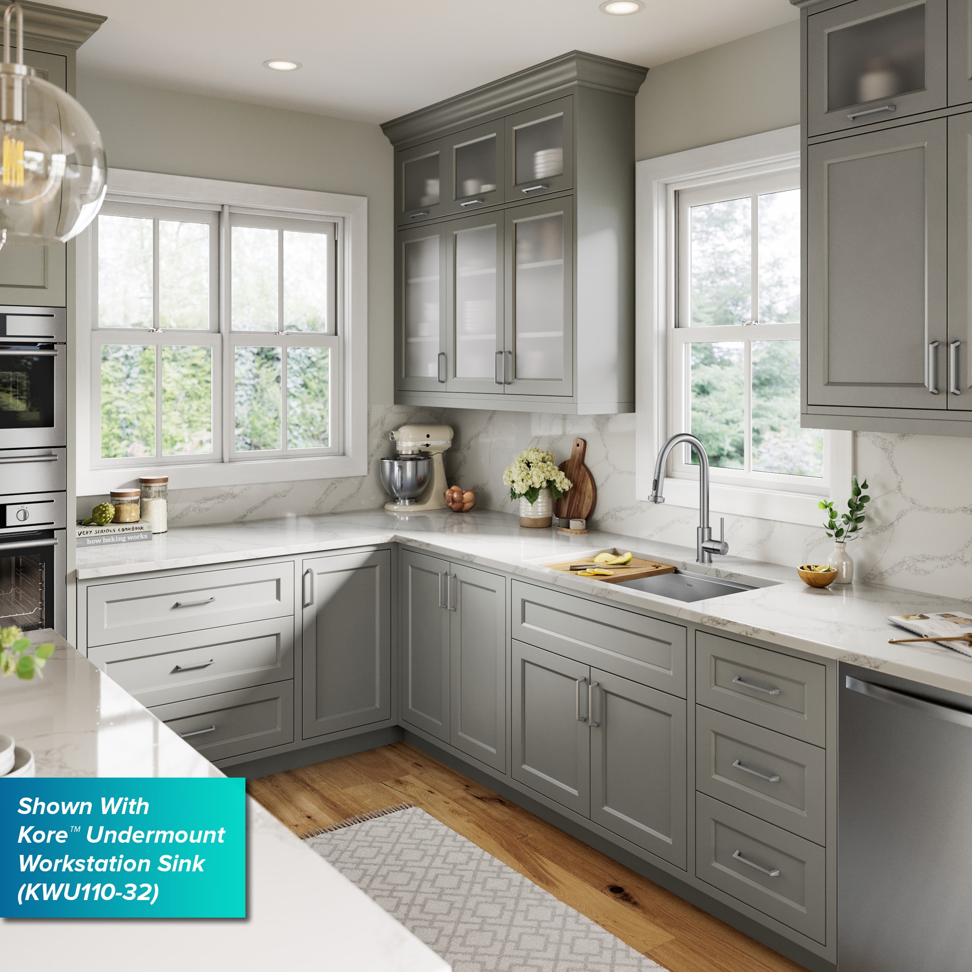 Stainless Steel Single Handle Pull Down Kitchen Faucet with Spray
