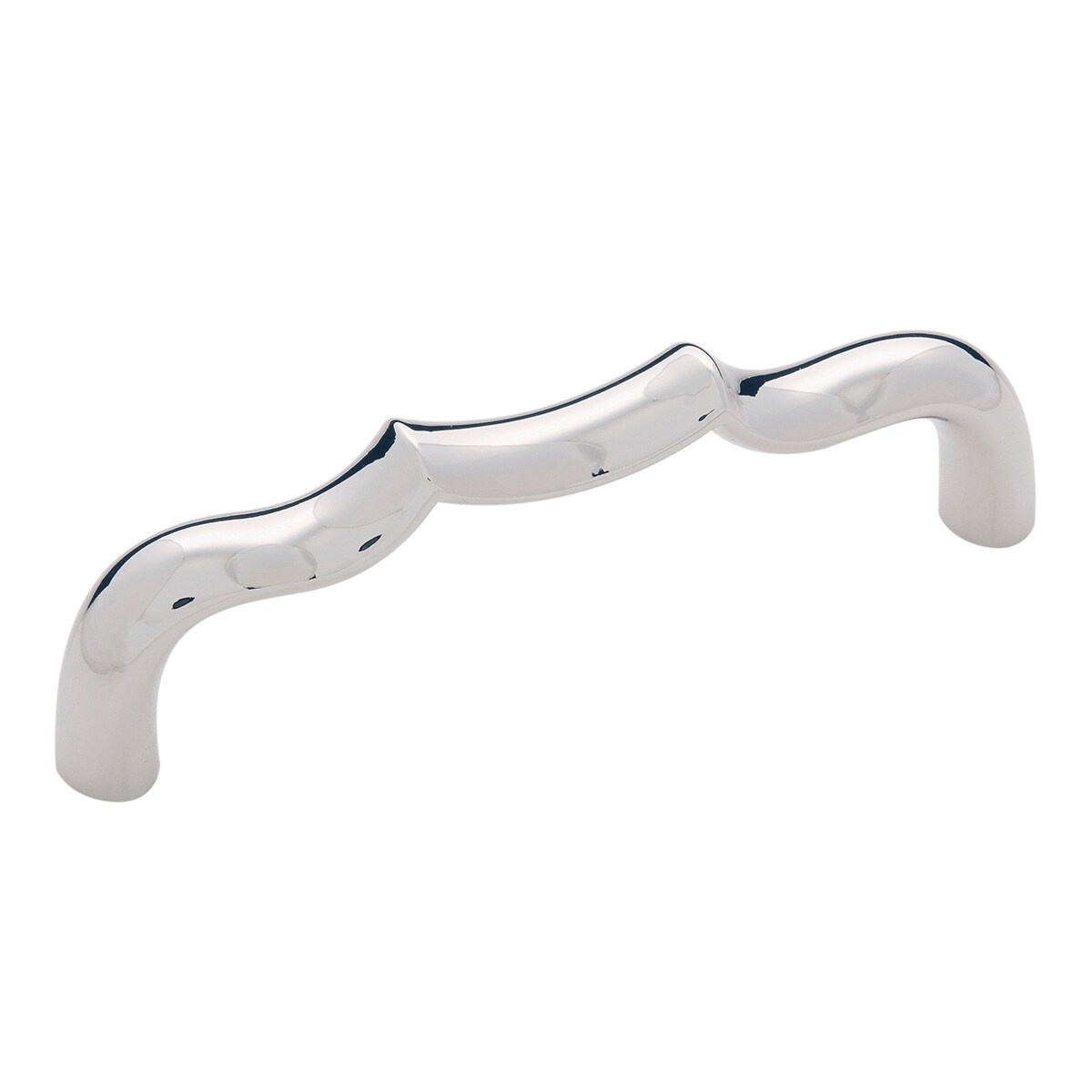 Belwith Keeler B076140-14 Trellis 3-3/4-in , 96mm Center to Center Polished Nickel Arch Handle