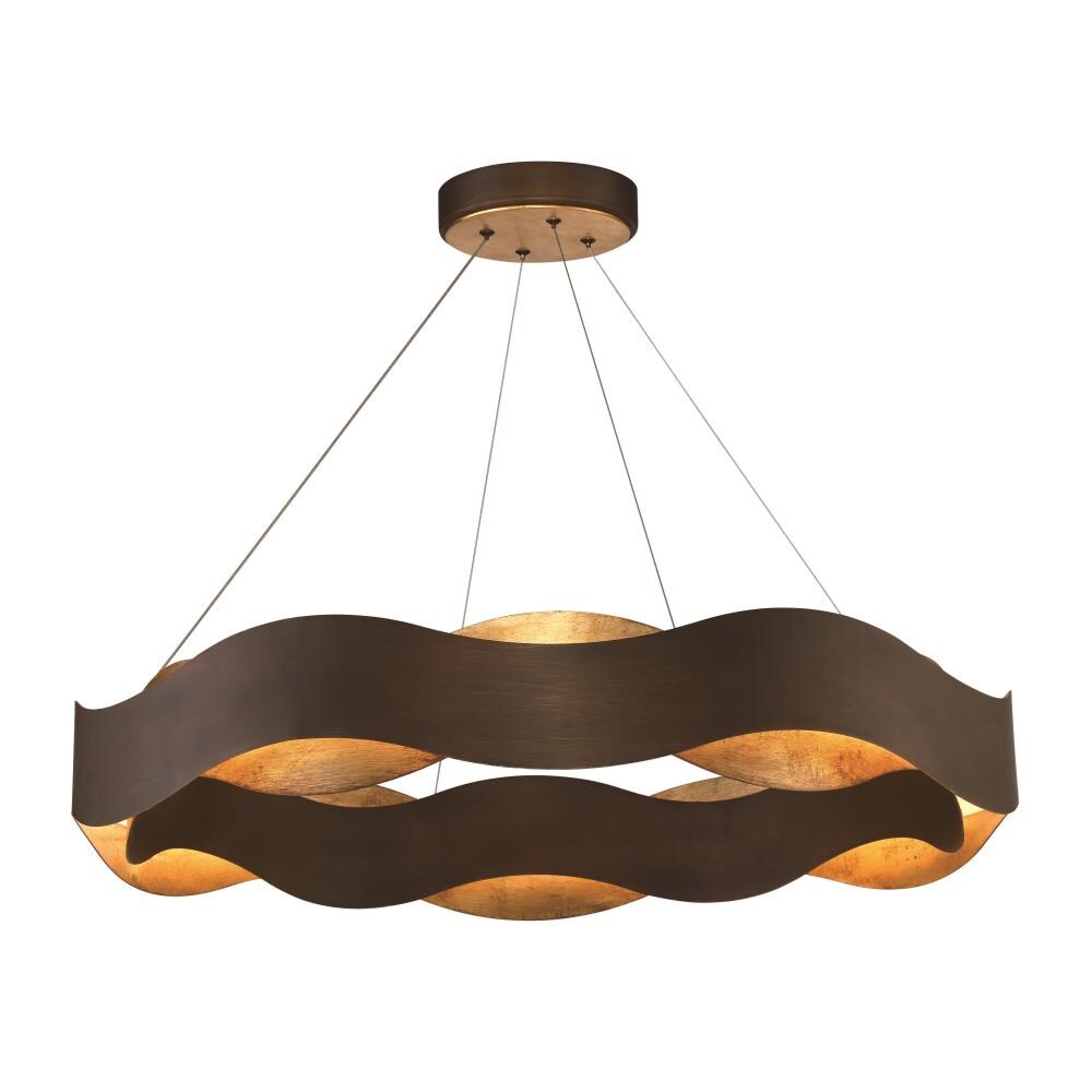 Eurofase Vaughan 1-Light Bronze LED Dry rated Chandelier in the Chandeliers department Lowes.com