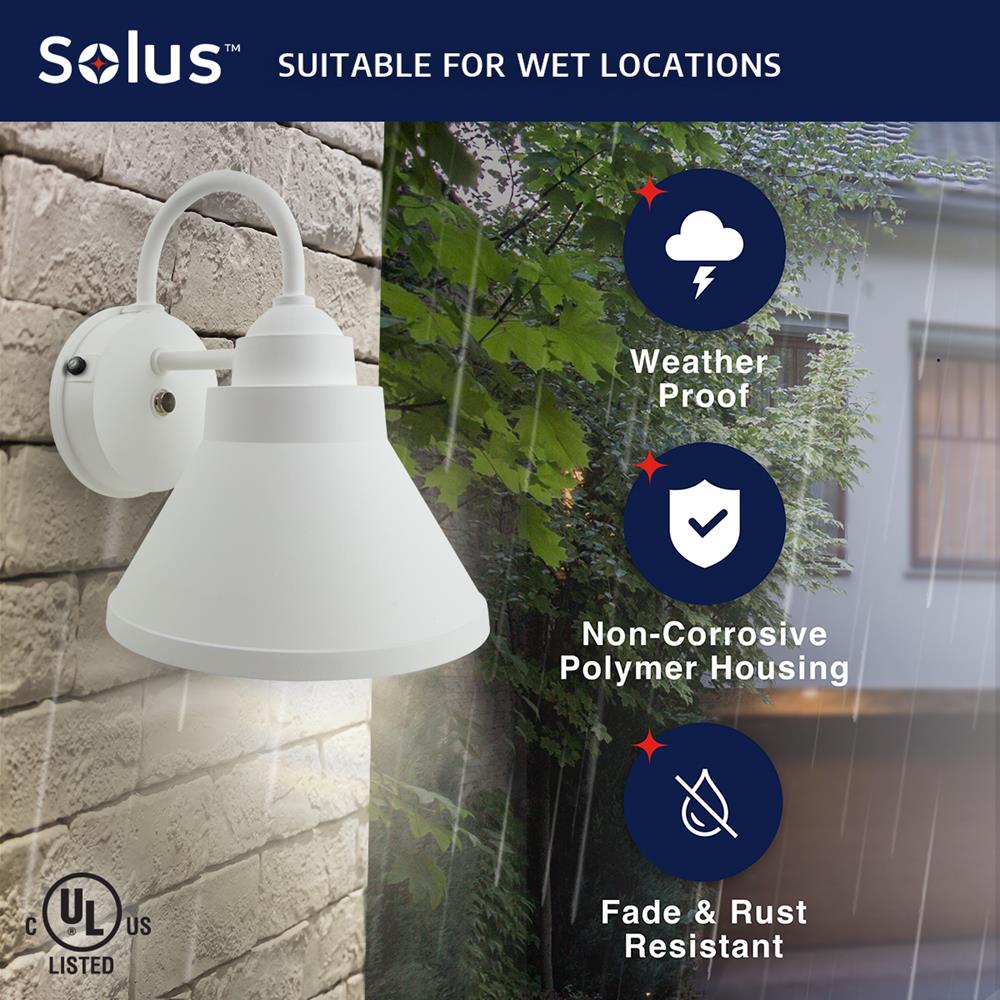 Solus WM-S81V-WH-S Outdoor-Wall-Lighting - View #6