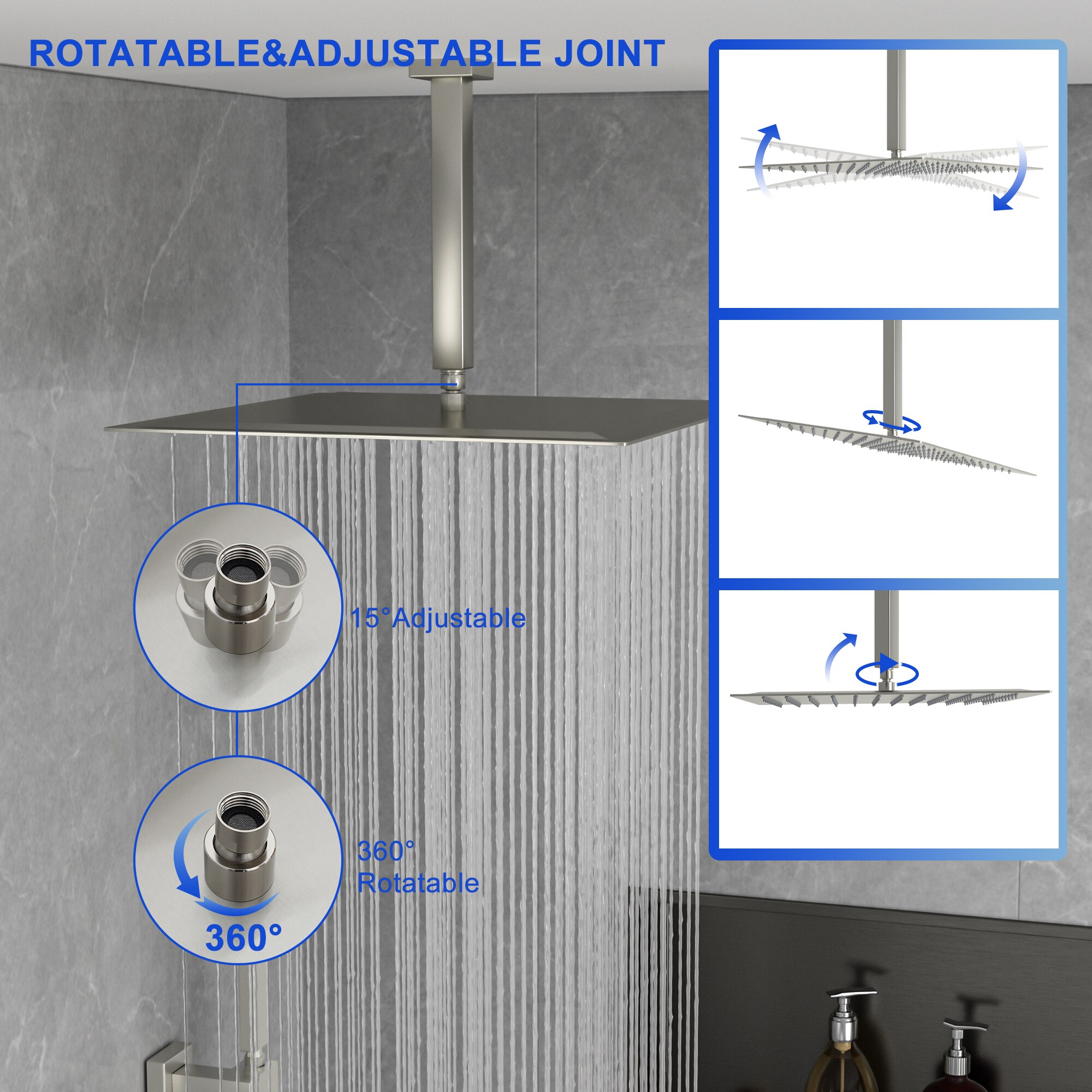 KICHAE KSLF17007-B Fixed-Showerhead - View #5