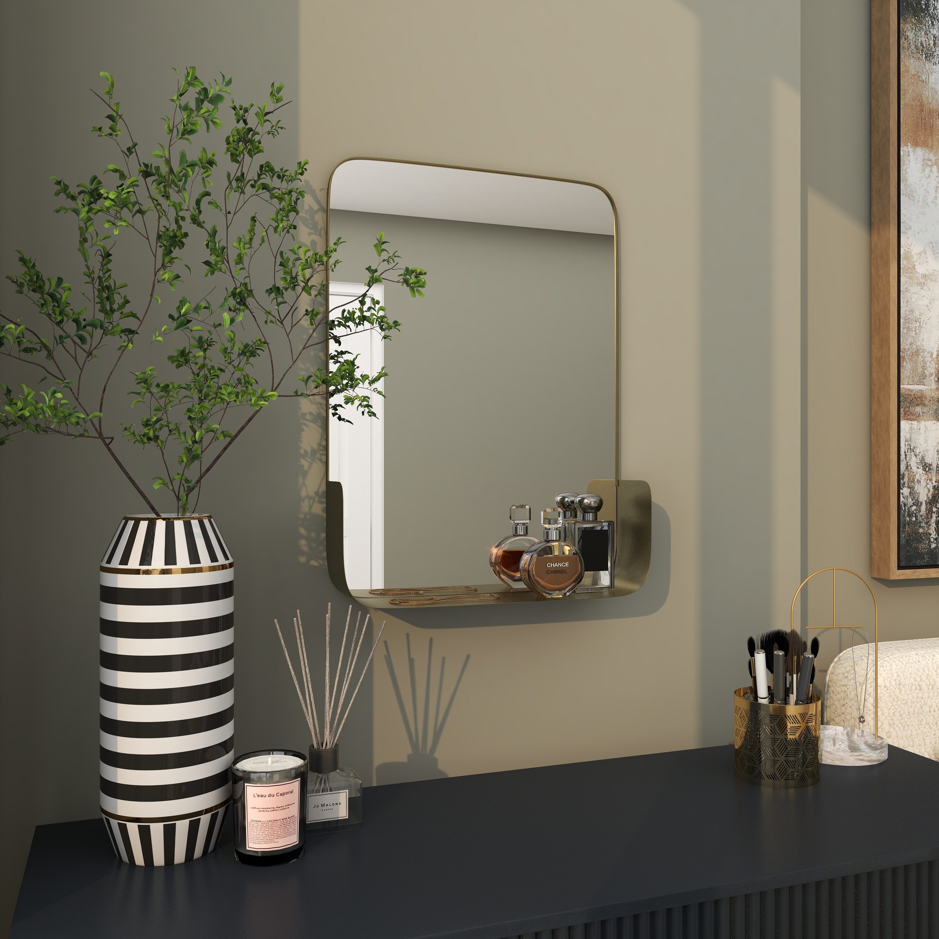 Grayson Lane 12396 Framed-Bath-Mirrors - View #4