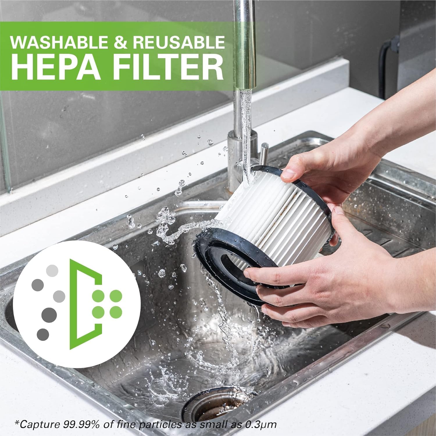 Greenworks TBD Vacuum-Filters - View #2