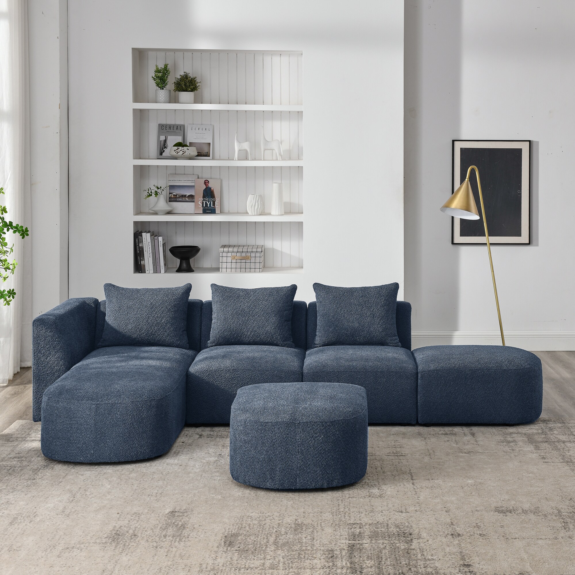 SINOFURN SYB920001BL Sofas-Loveseats - View #2