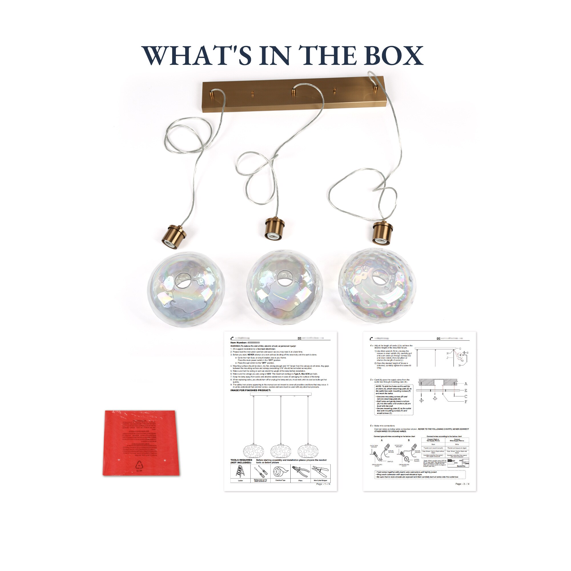 LNC HA05096H3 Pendant-Lights - View #14