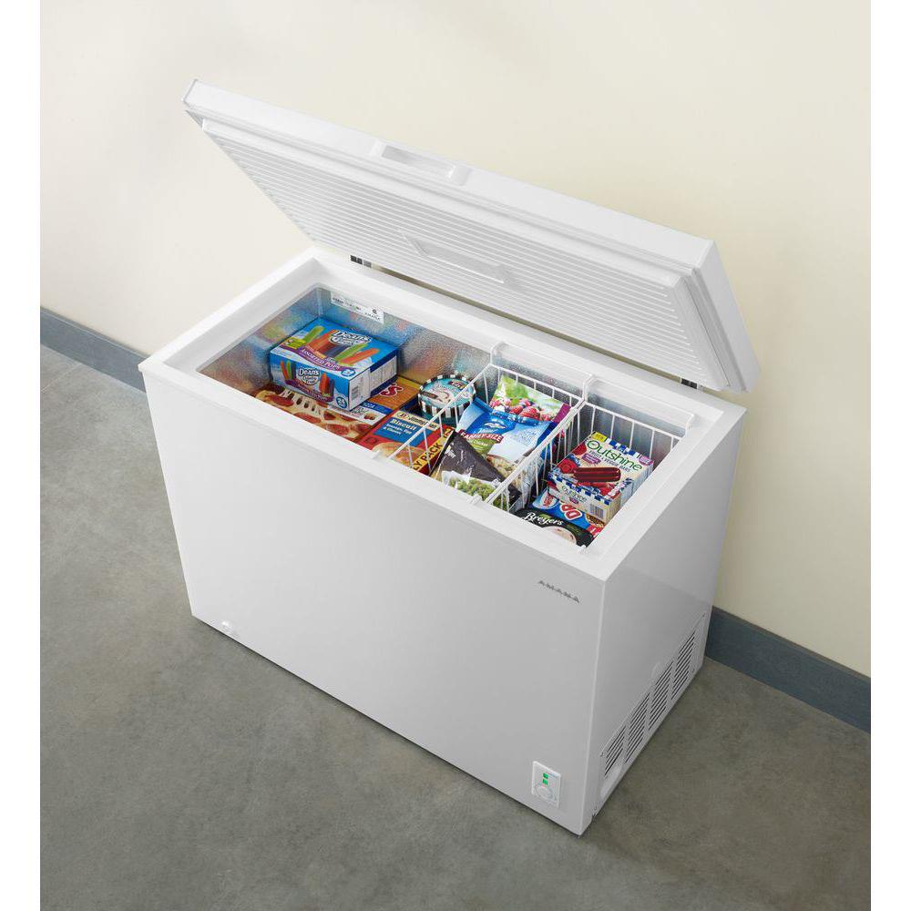 Amana 9-cu ft Manual Defrost Chest Freezer (White) at Lowes.com