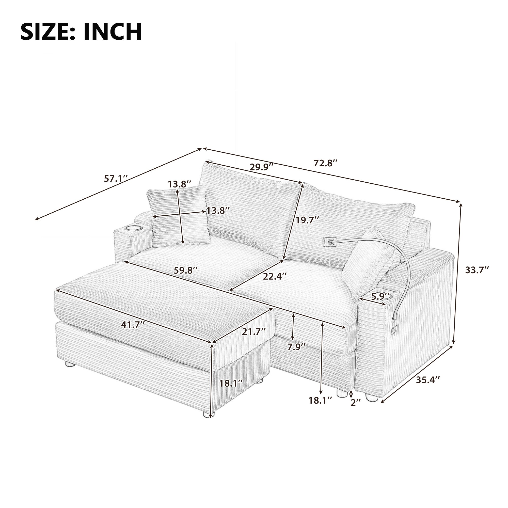 Bybafun YA3700516 Sofas-Loveseats - View #5