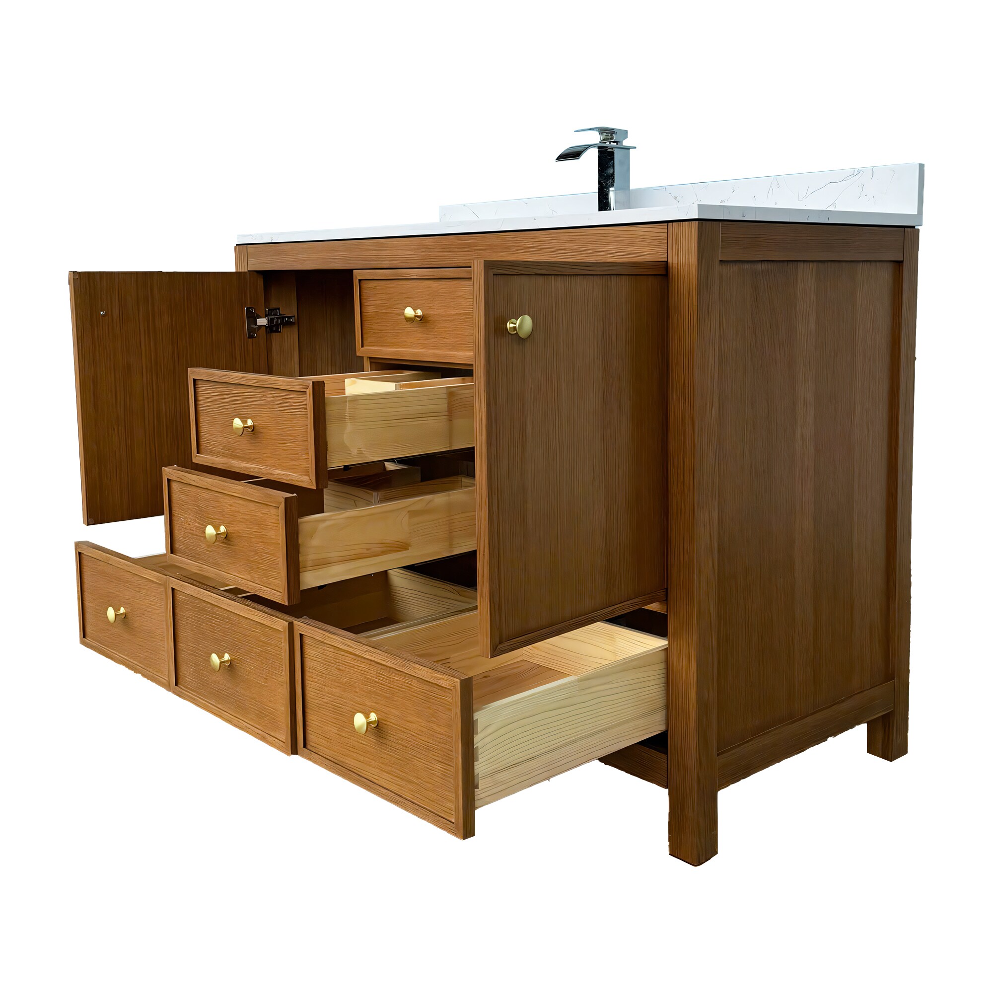 CALVON WMVTY0348W Bath-Vanity-Combo - View #3