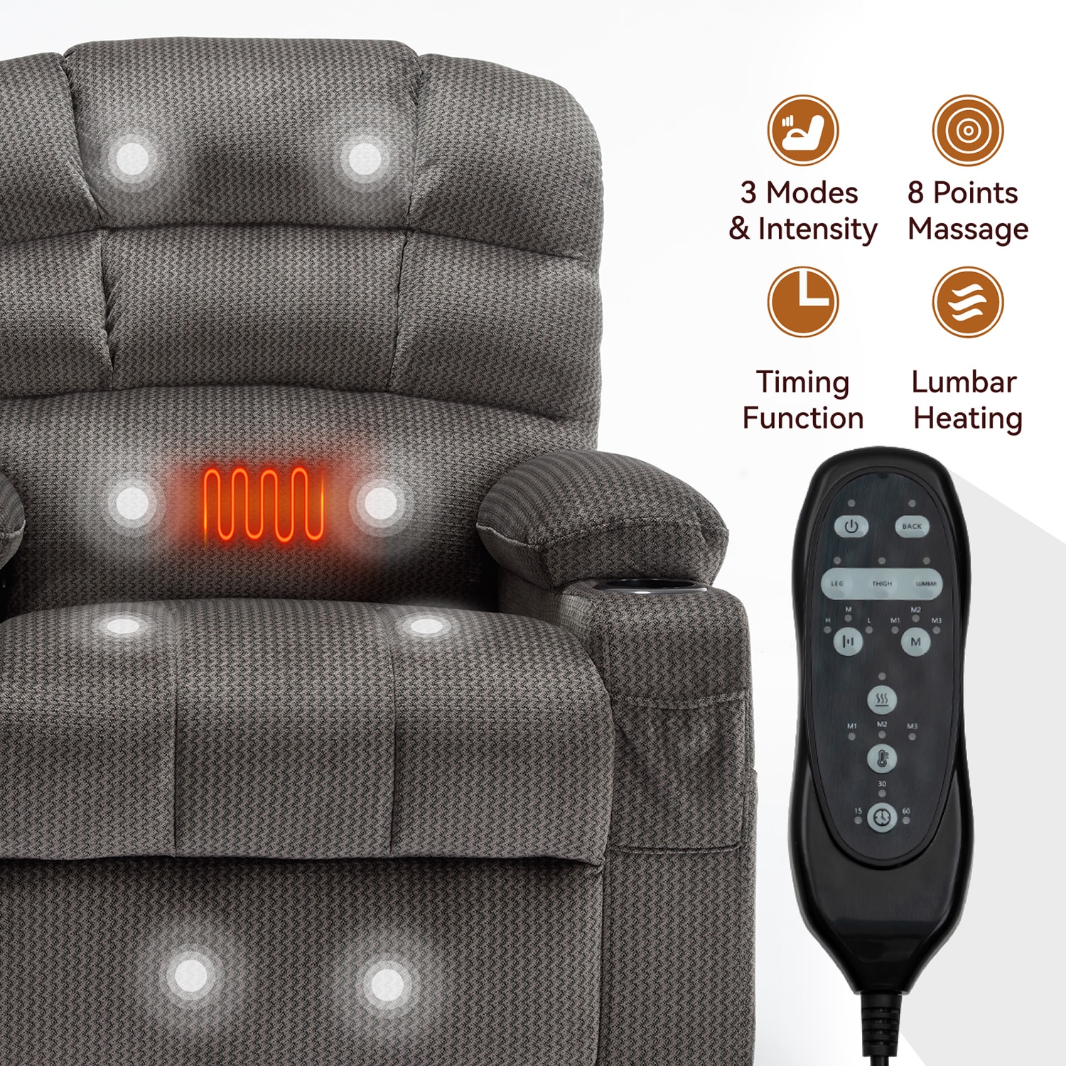 GZMR GZ-W1803RCP3 recliners - View #5