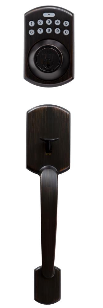Delaney Hardware Grade 2 Katana Tuscany Bronze Single-Cylinder Deadbolt Entry Door Handleset Knob | 340107