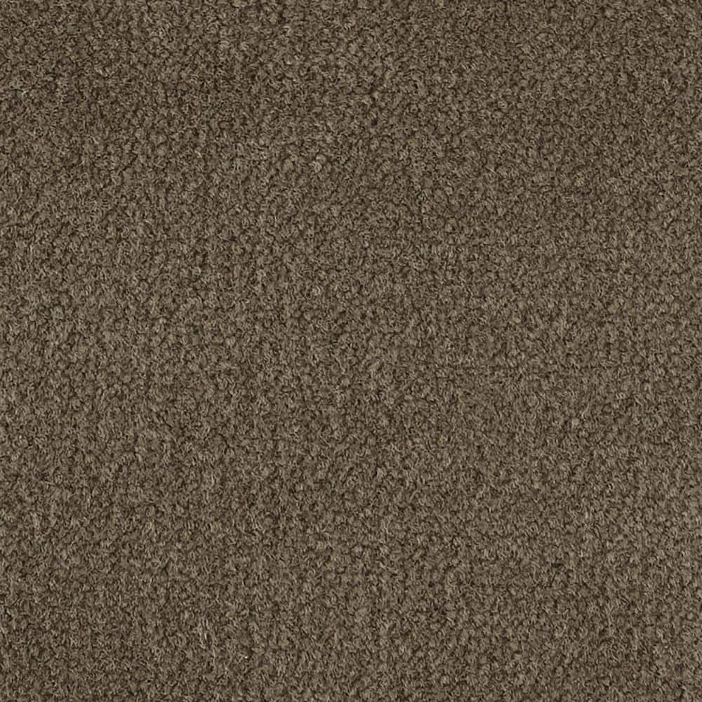 Mohawk LC73-L003-0808 (Sample) Home and Office Trend Influencer 42 Volcanic Ash Brown 42-oz sq yard Nylon Textured Indoor Carpet
