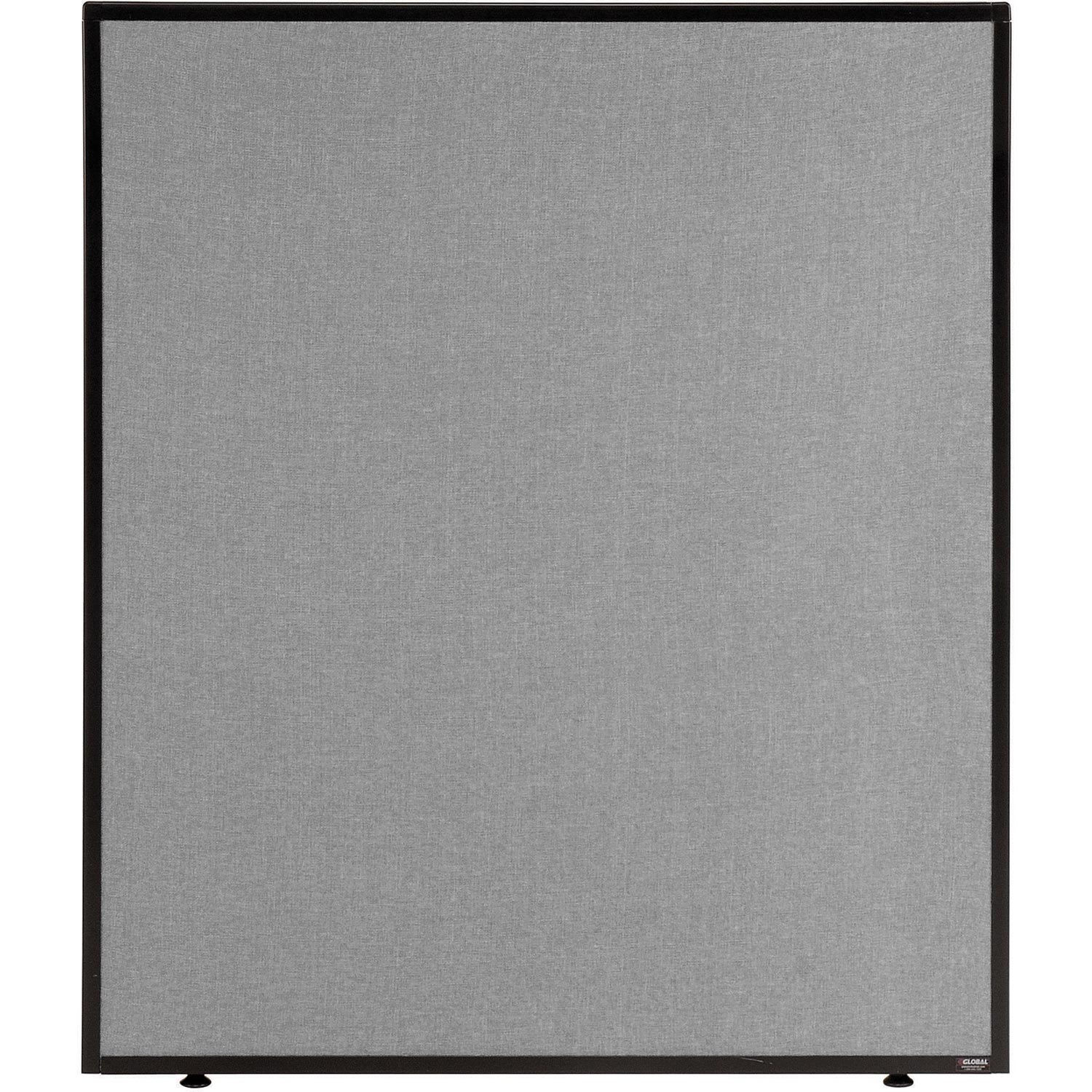Global Industrial 240224GY 36-14-inW x 42-inH Office Partition Panel Gray