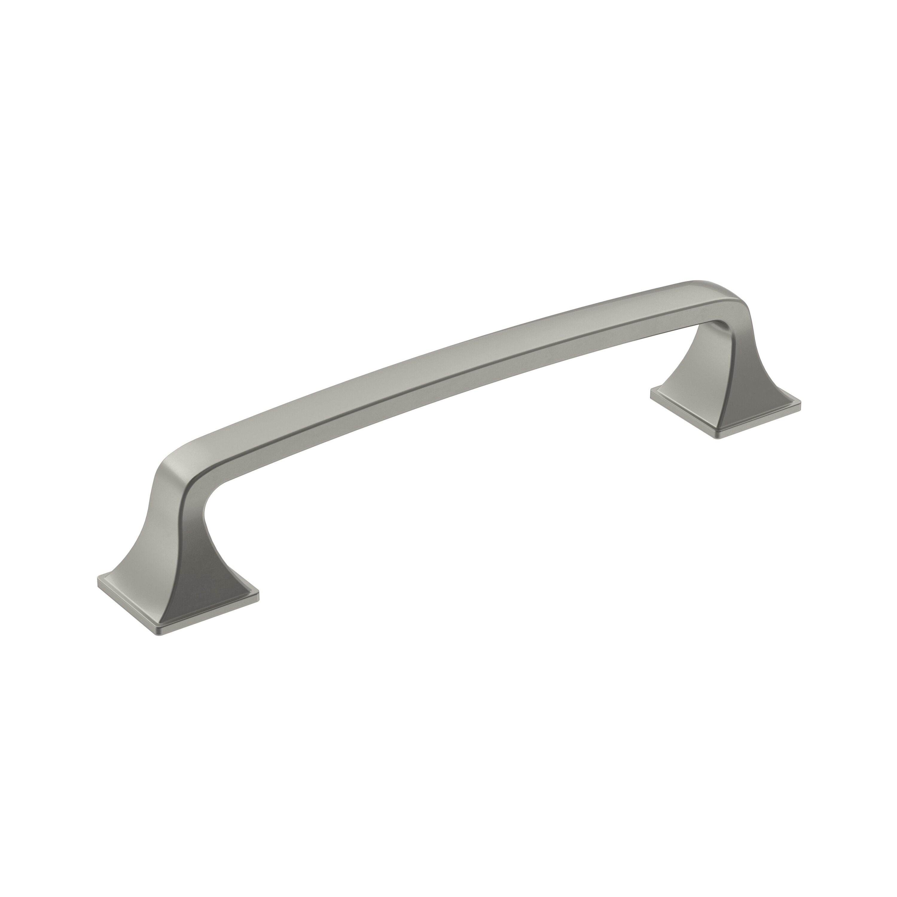 Amerock Ville 5-1/16-in , 128mm Center to Center Satin Nickel Arch ...