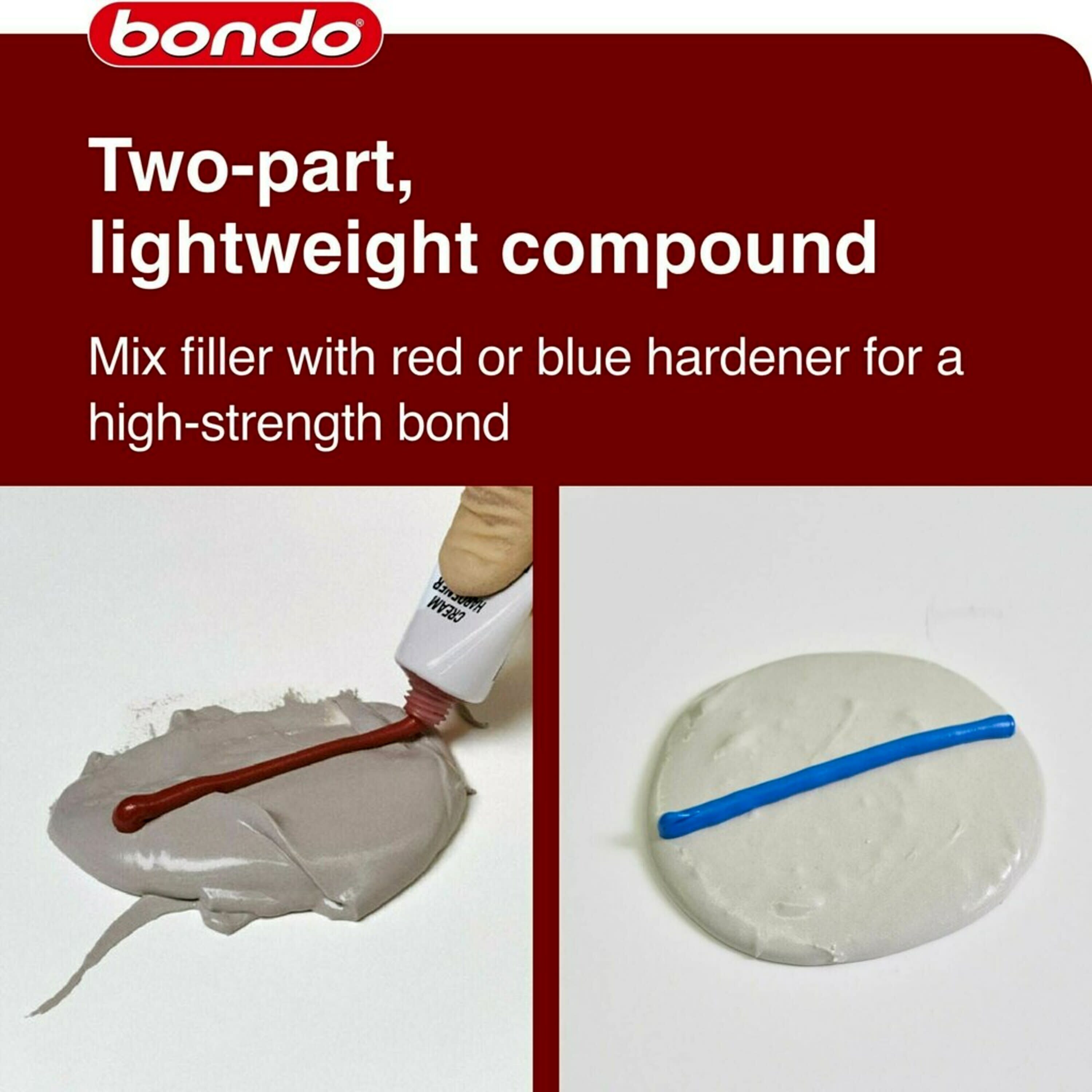 Bondo Lightweight 28-oz Color-changing, Heavy Duty Interior/Exterior ...