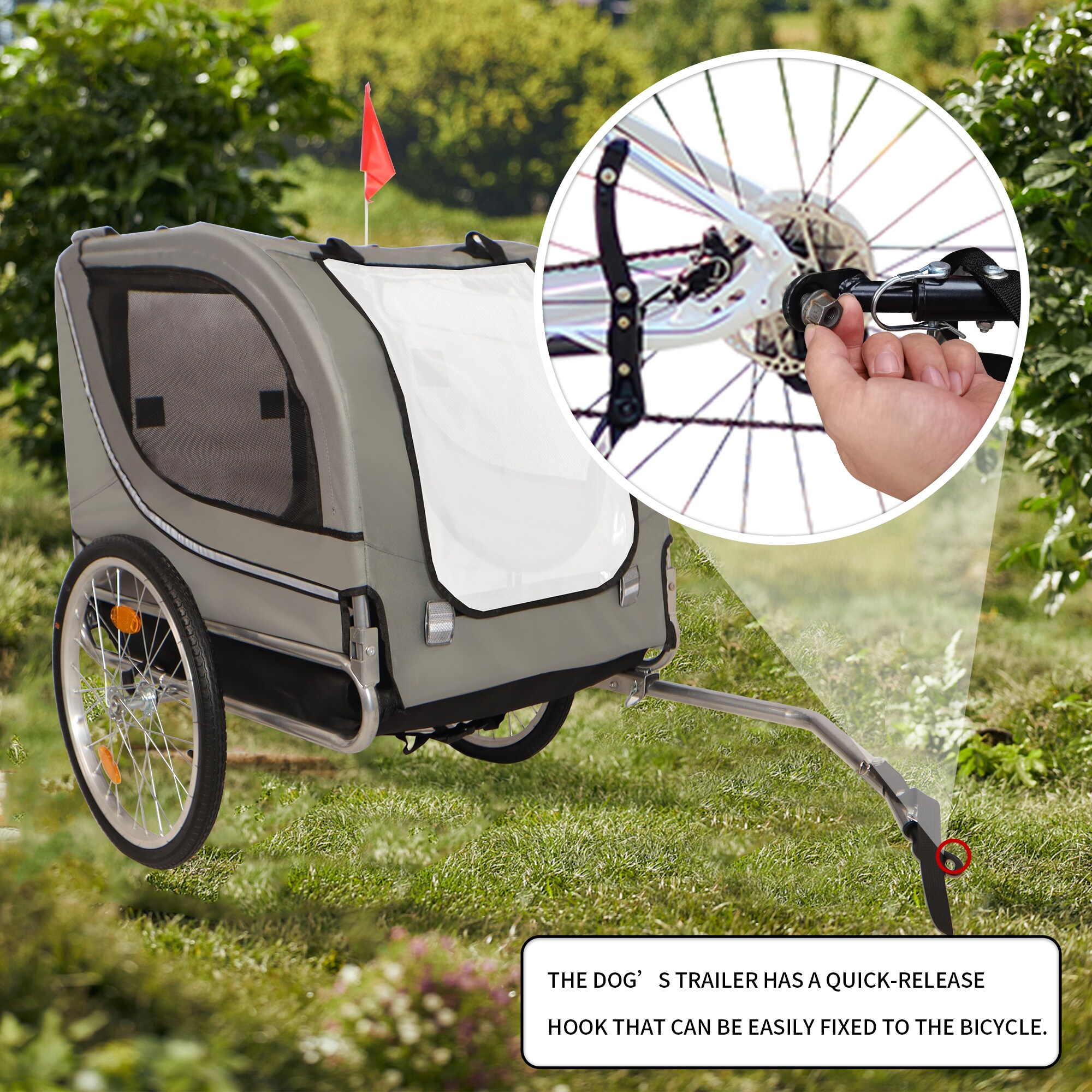 LIVIZA GIJ-PDBT001GY Pet-Strollers - View #7
