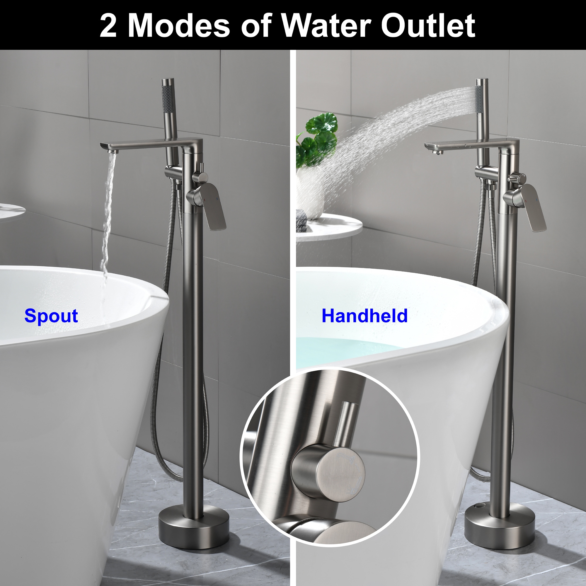 Nestfair SMD8008N Roman-Tub-Faucets - View #5