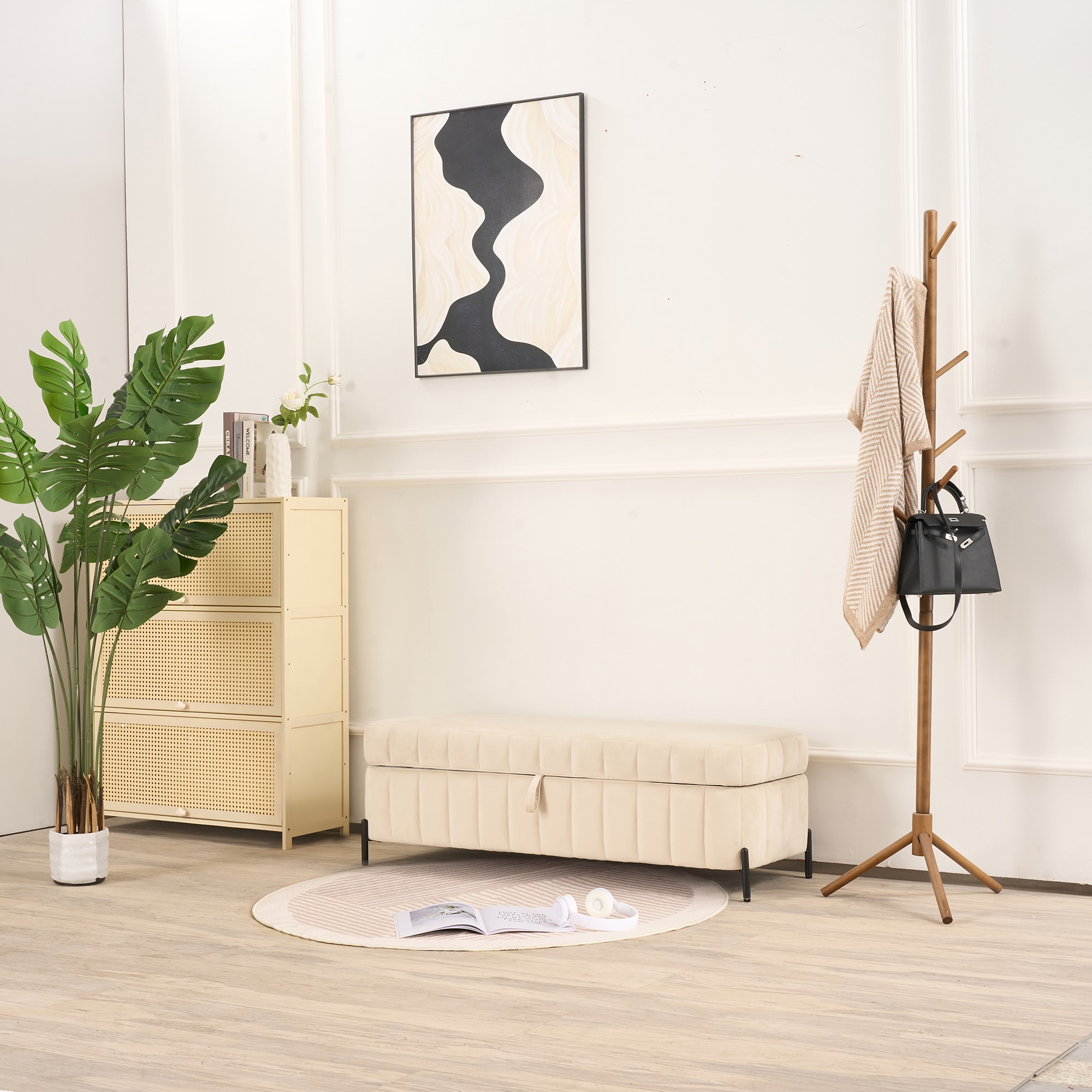 Aortzio HM-S4020-BEIGE bench - View #6