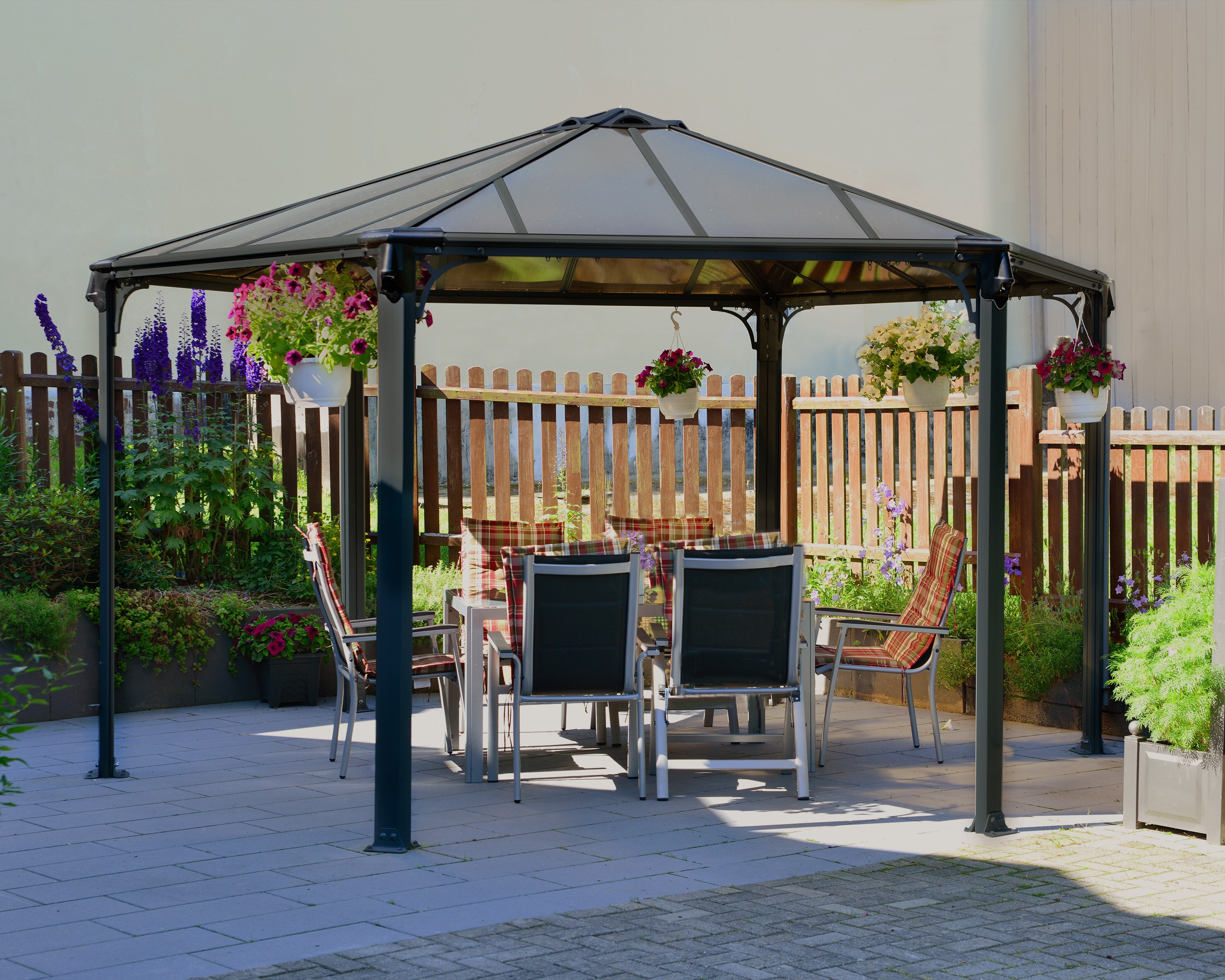 Canopia by Palram 702563 Wood-Resin-Gazebos - View #2