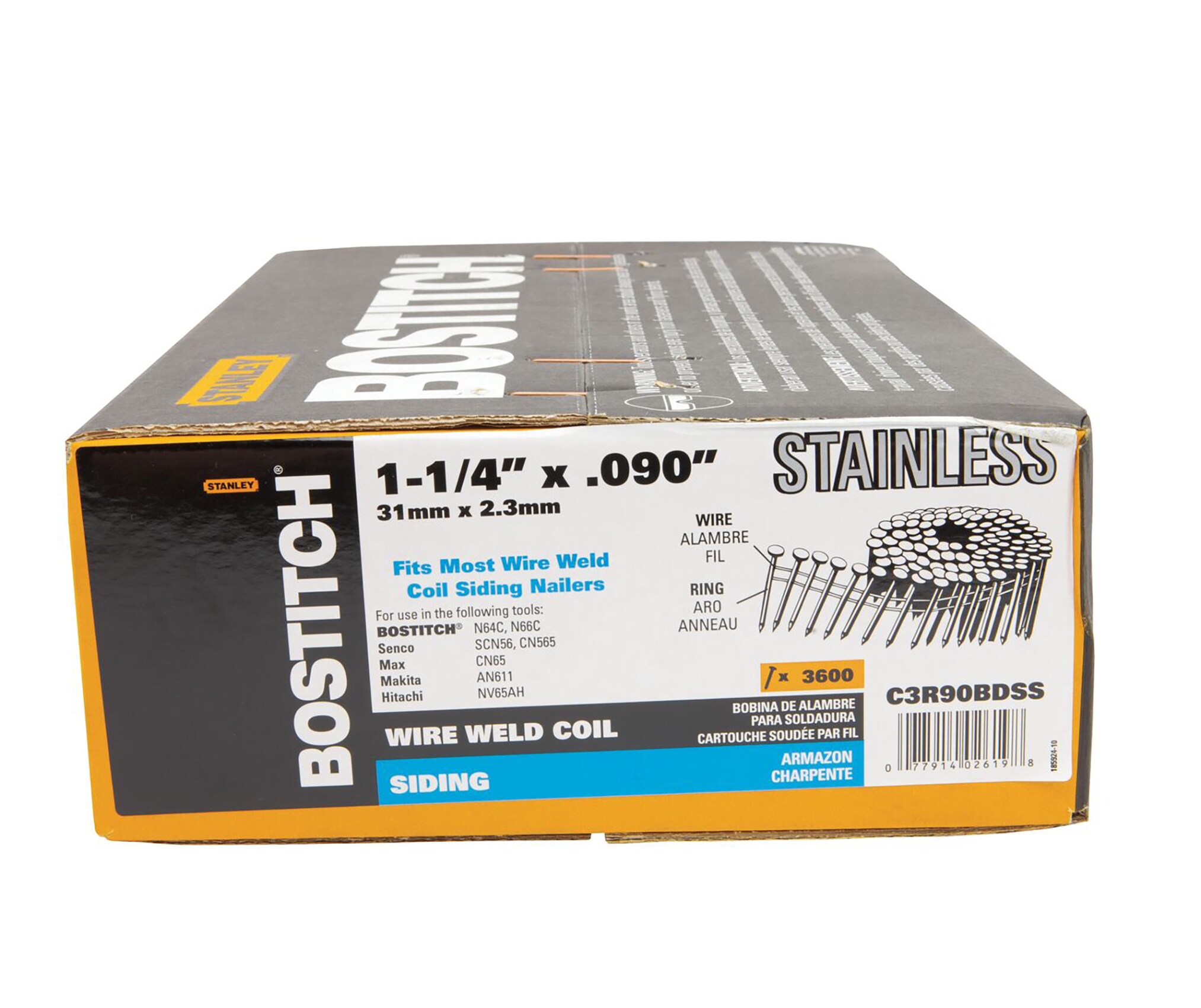 Bostitch C3R90BDSS Pneumatic-Nails - View #4
