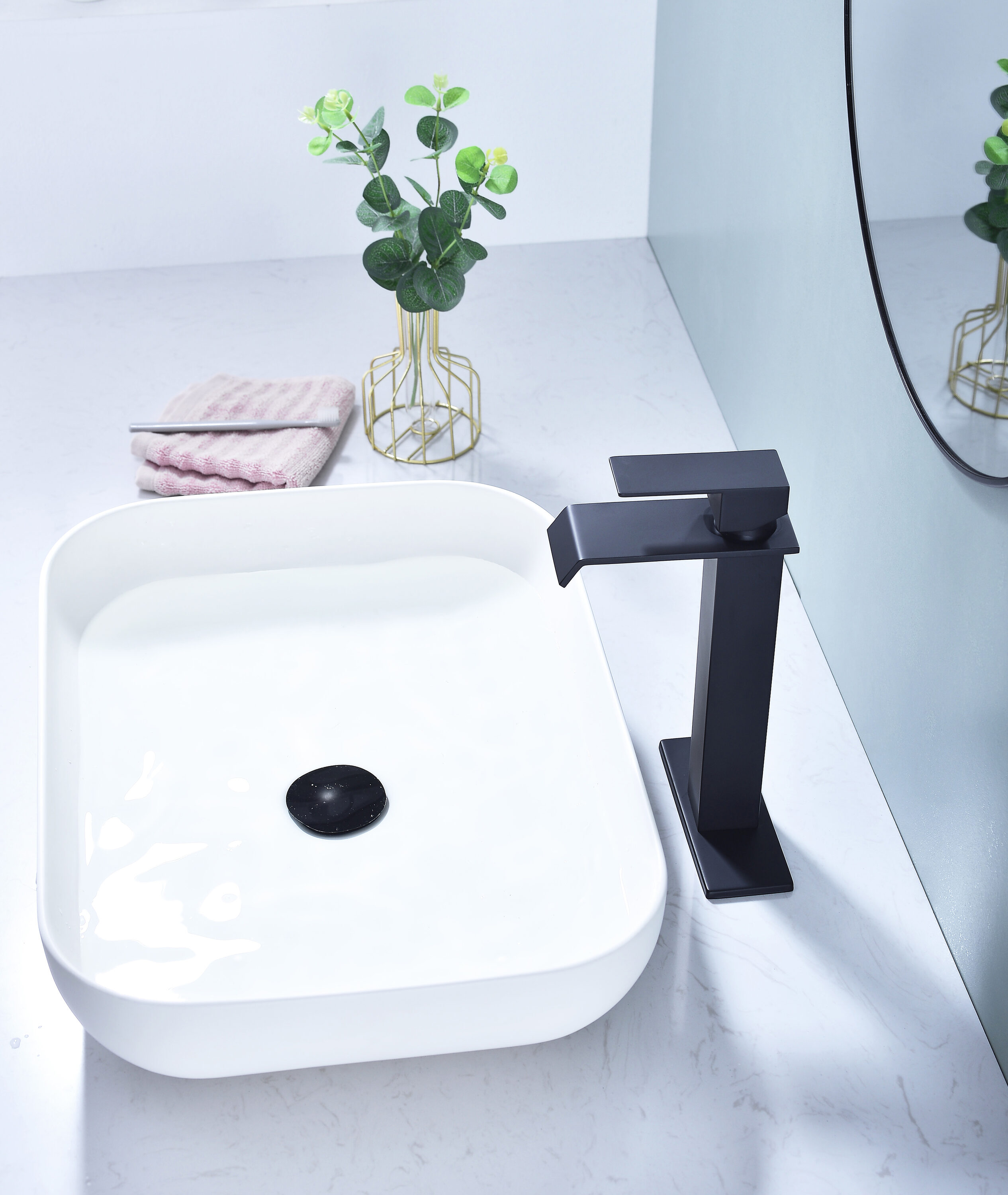 LUXEYARD DS-Y-W928-28HMB Bath-Vanity-Combo - View #3