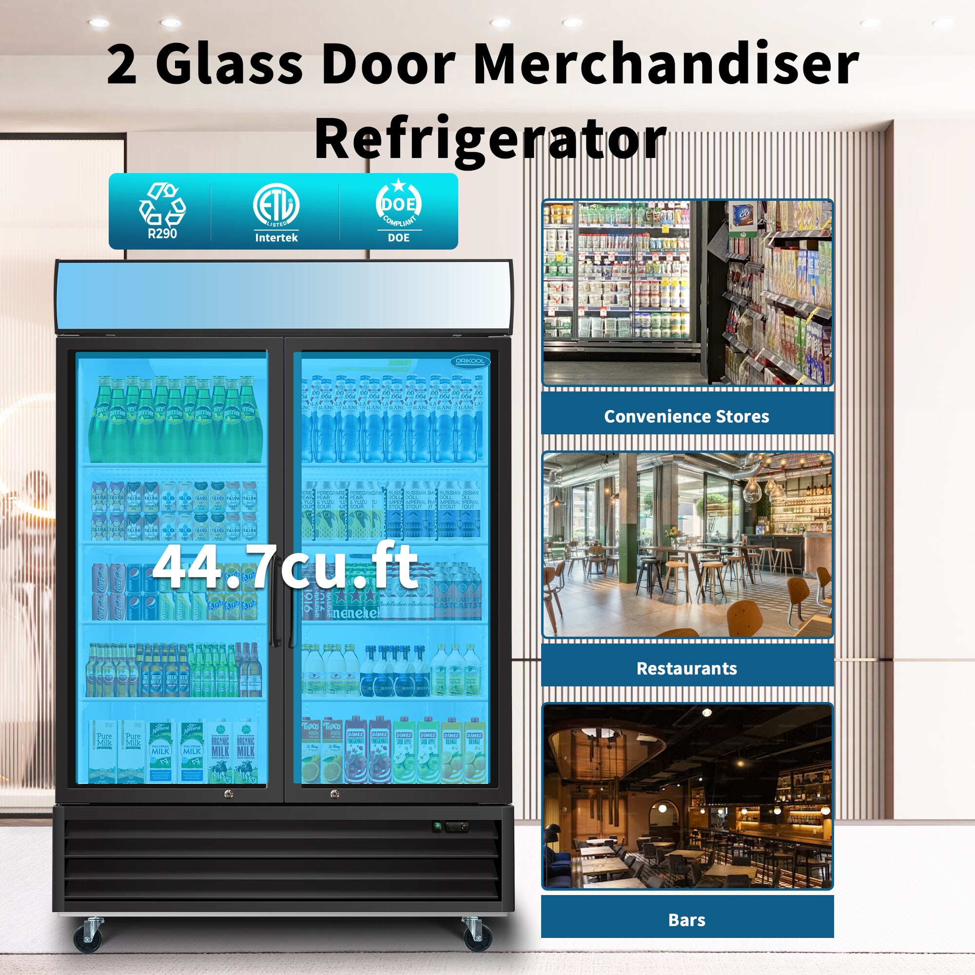 Xspracer ML-CR137 Commercial-Refrigerators - View #4