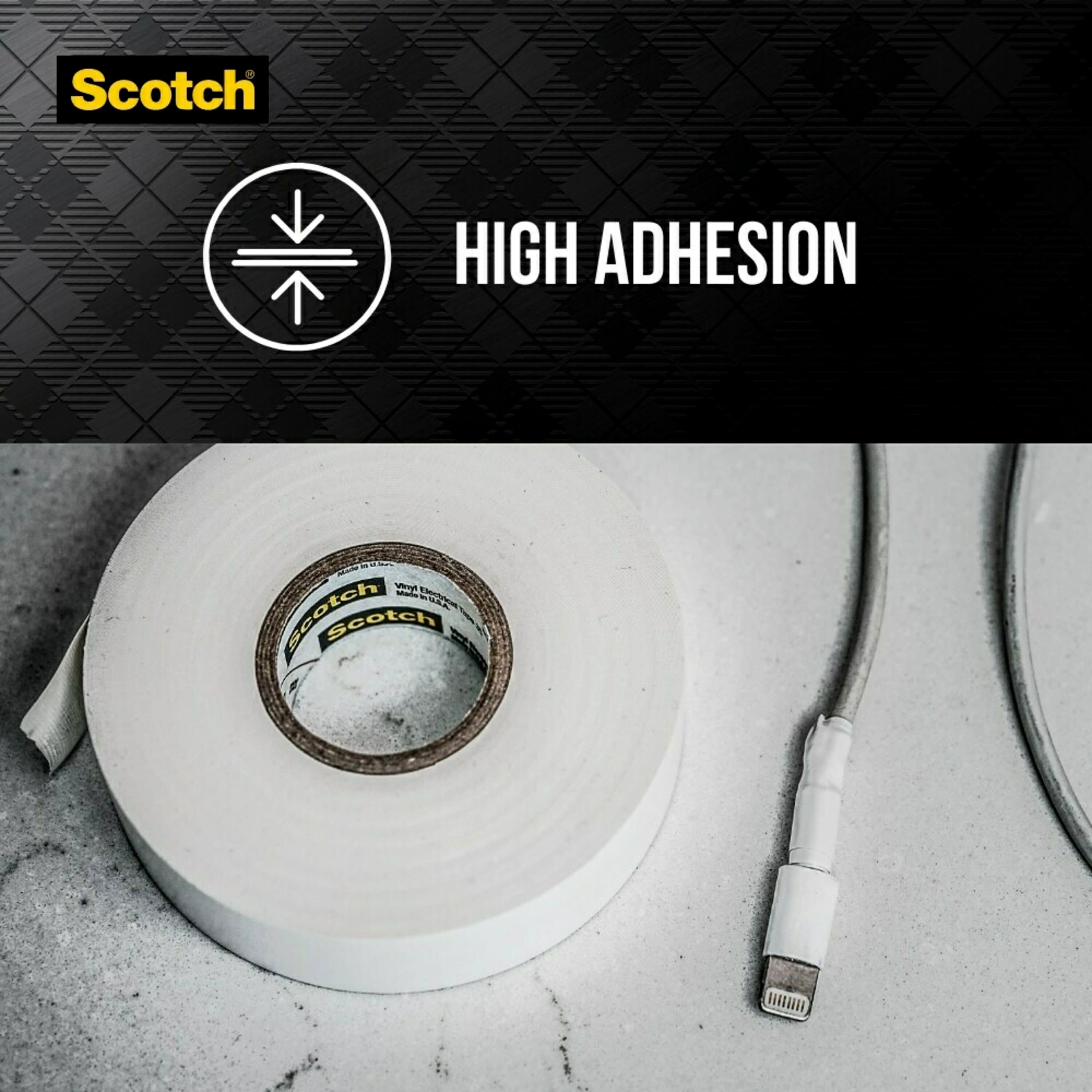 Scotch #35 0.75-in x 66-ft Vinyl Electrical Tape White in the Electrical  Tape department at