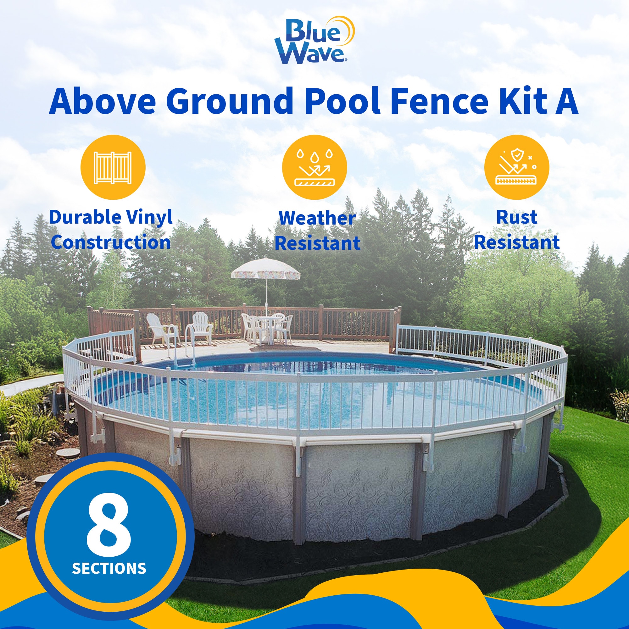 GLI NE145 Pool-Safety-Barrier-Panels - View #2