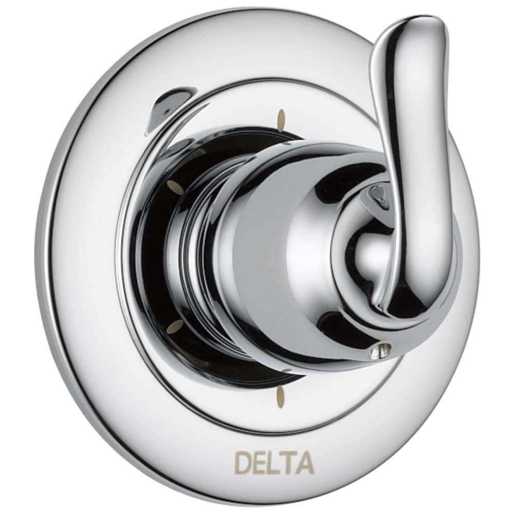 Delta T11994 Linden Chrome 2.5-in Bathtub/Shower Diverter (0.5-in-ID)