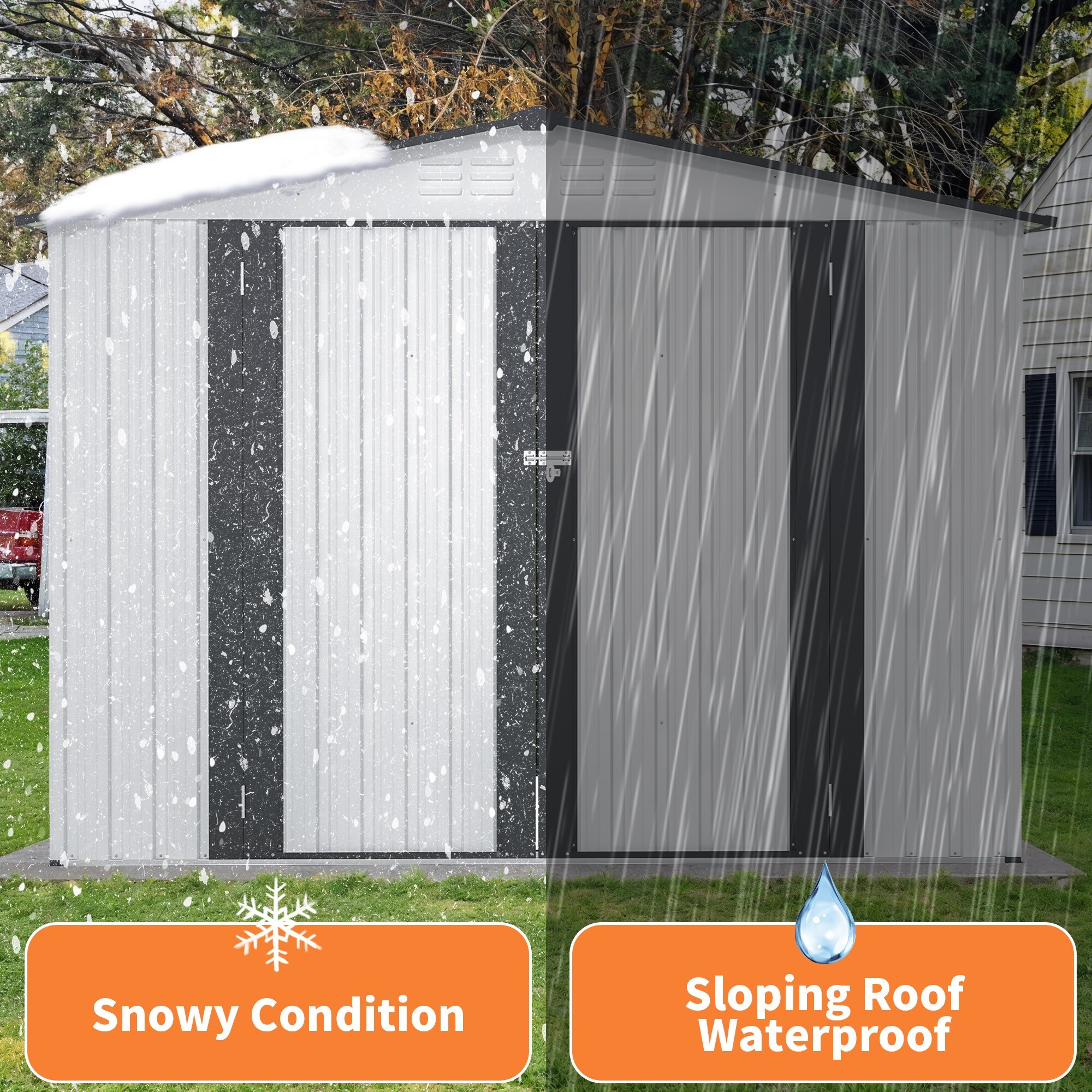 ToolCat BZ-3-141-SN Metal-Storage-Buildings-Sheds - View #6