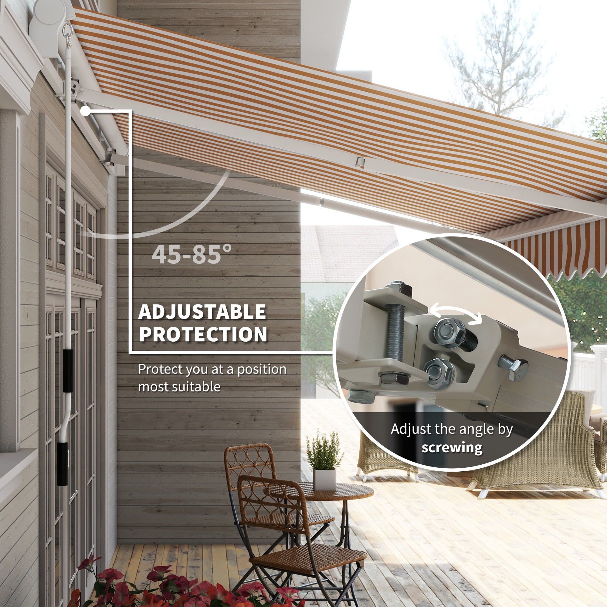 Outsunny 840-151 awnings - Thumbnail View #4