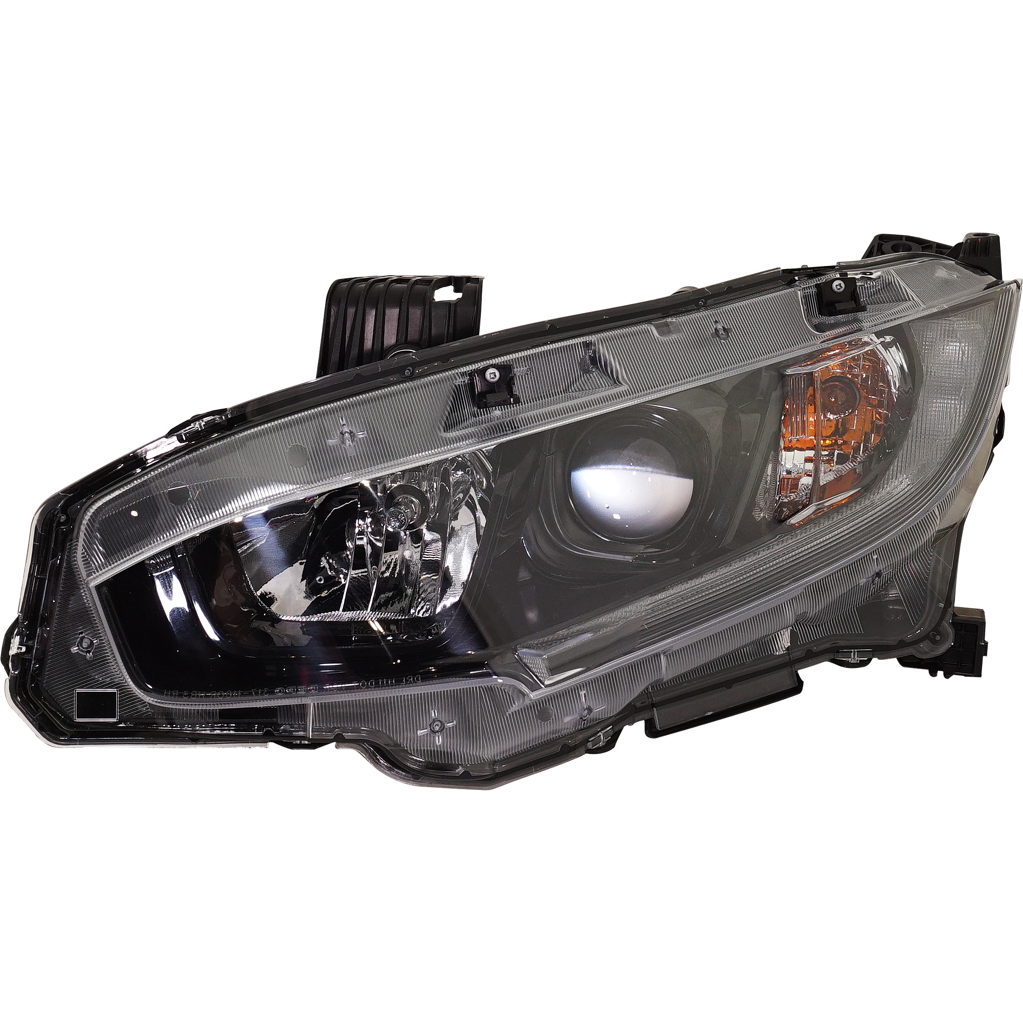 Garage-Pro GPRH10010114 Driver Side Headlight For Honda Civic 2018 Halogen with Bulb(s) Sedan- Japan Built Vehicle Replaces# 33150tega01