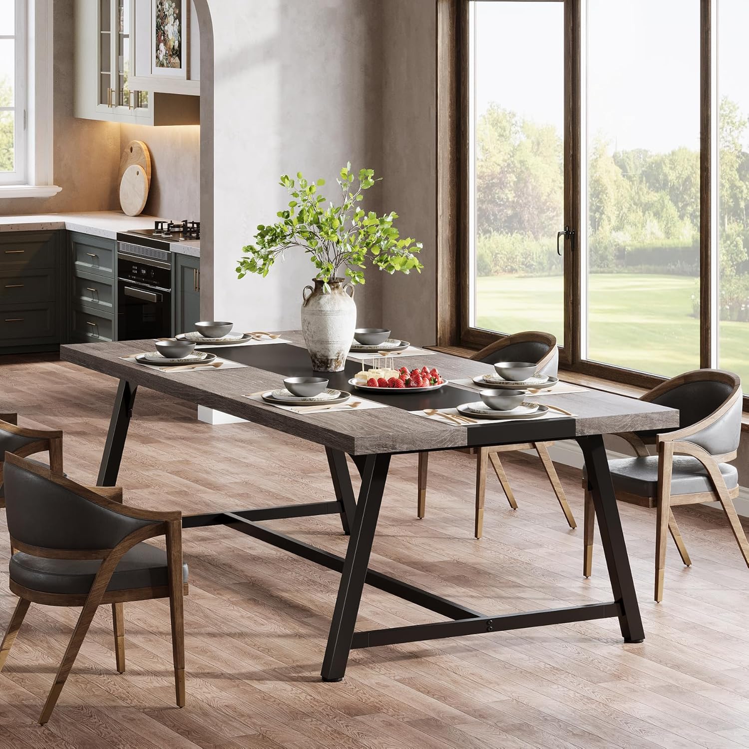 Tribesigns LWOYJL-1055YY Dining-Tables - View #2