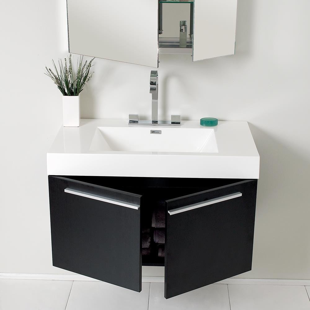 Fresca FVN8090BW Bath-Vanity-Combo - View #4