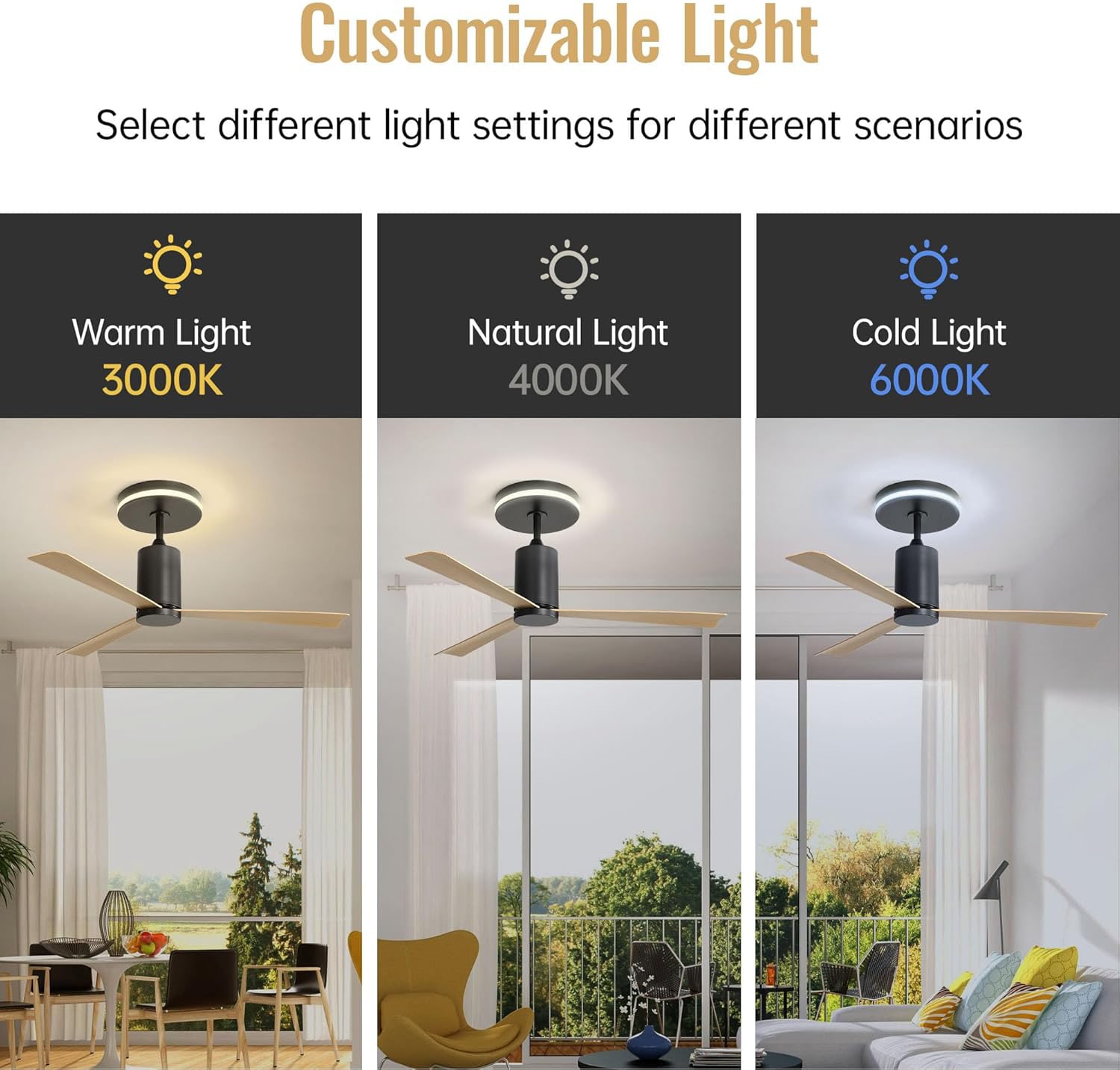 LOVMOR SF-H-W882P195911 Ceiling-Fans - View #3