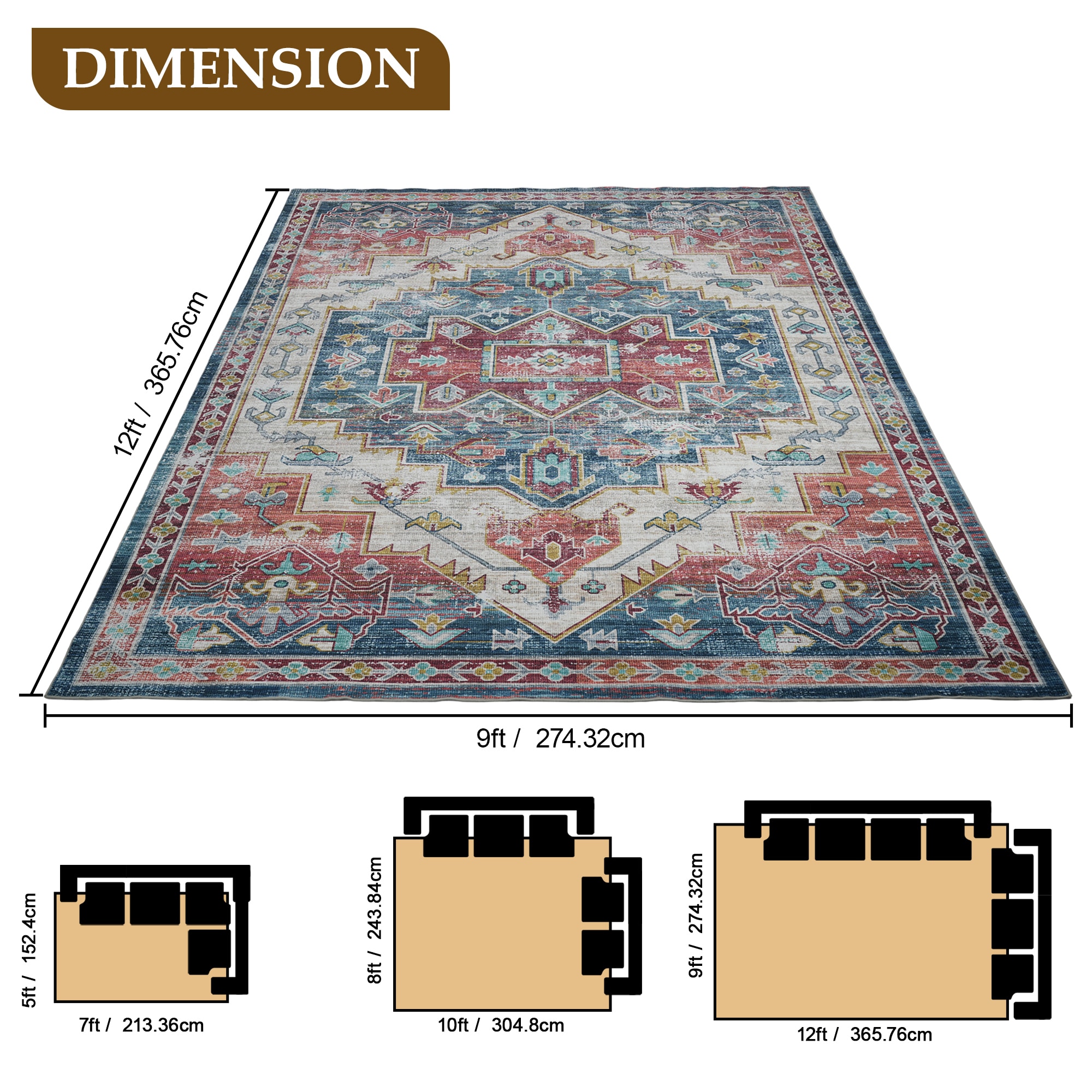 TEINIE HHD12-9-12 rugs - View #6