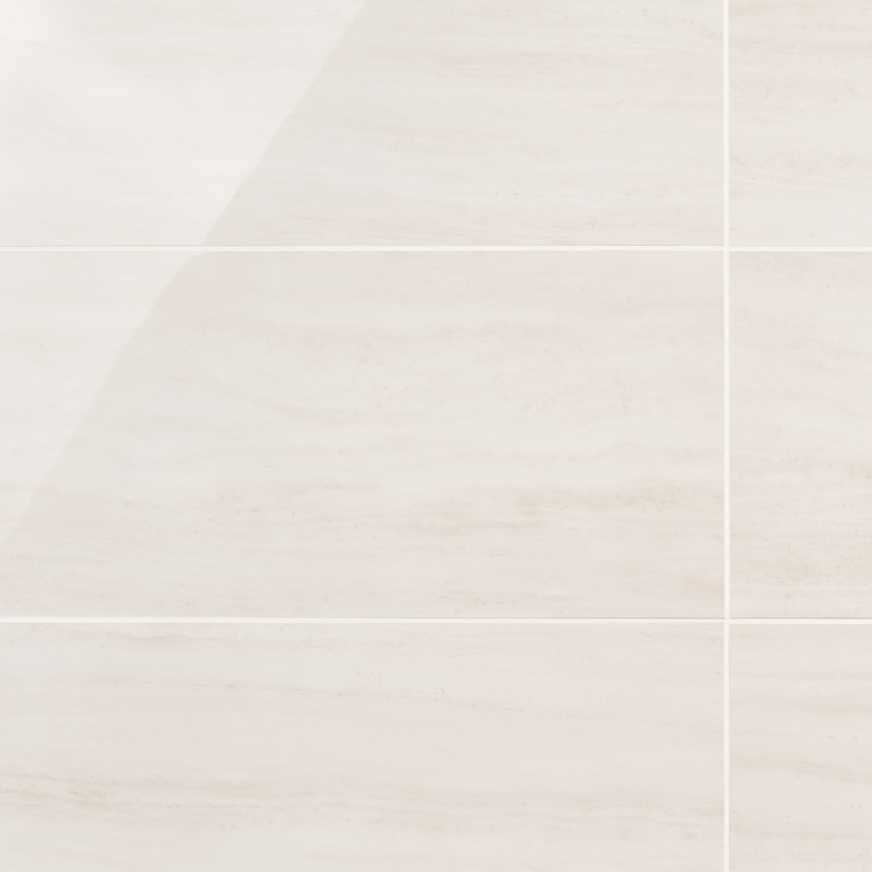 Roswell 12x24 Polished White Porcelain Tile