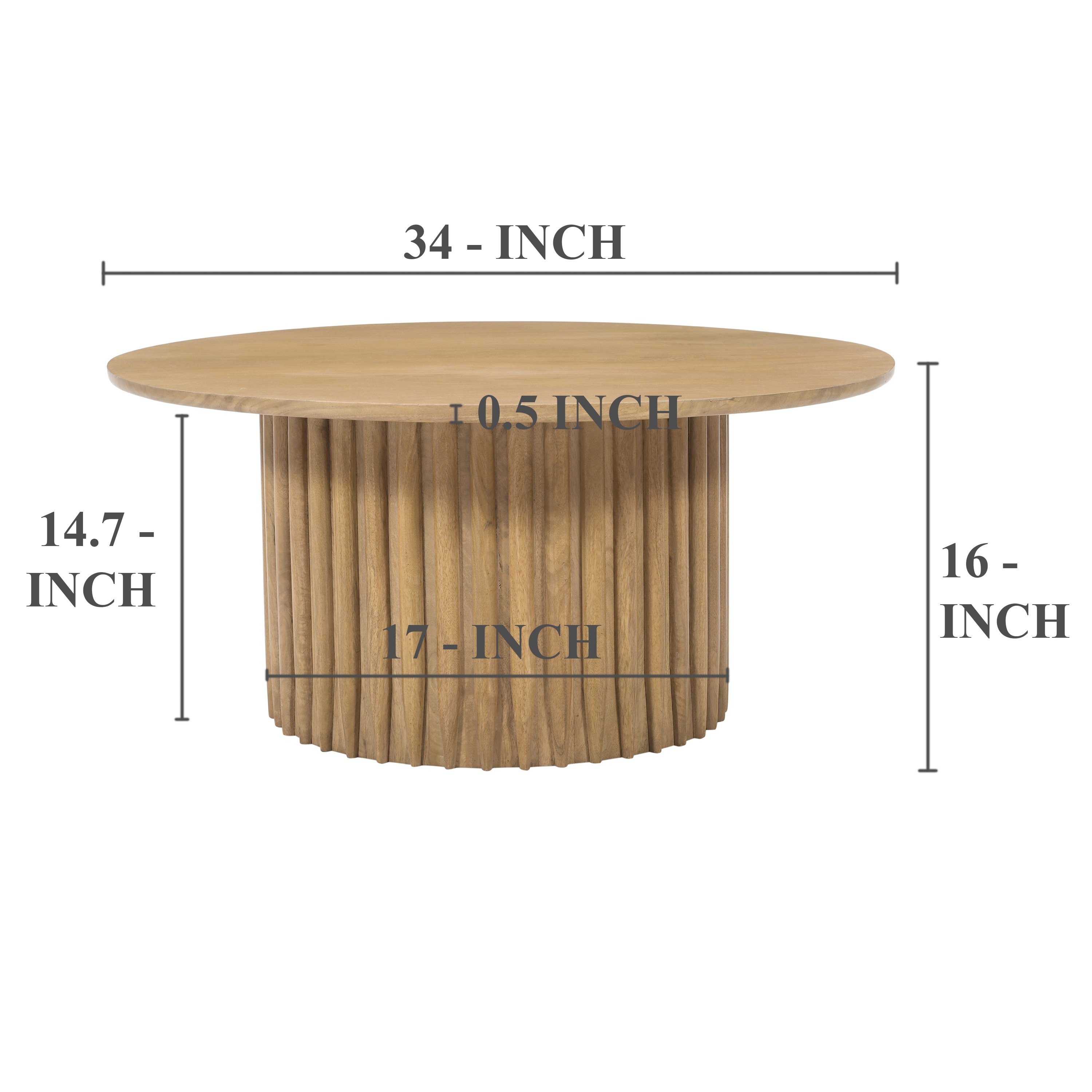 Benzara UPT-301724 Coffee-Tables - View #7