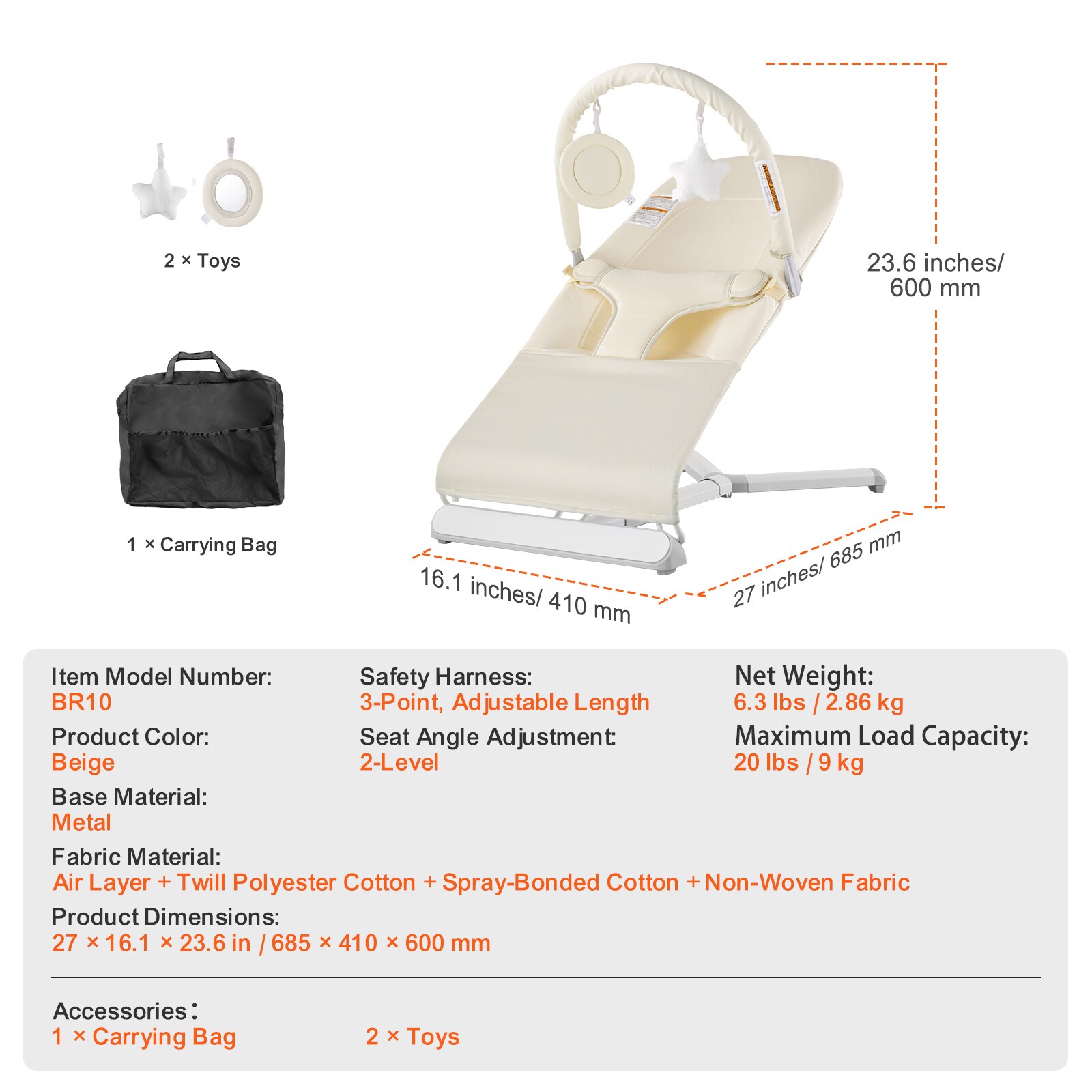 VEVOR SCYEYYQZCKDJ05914V0 Play-Toys - View #7