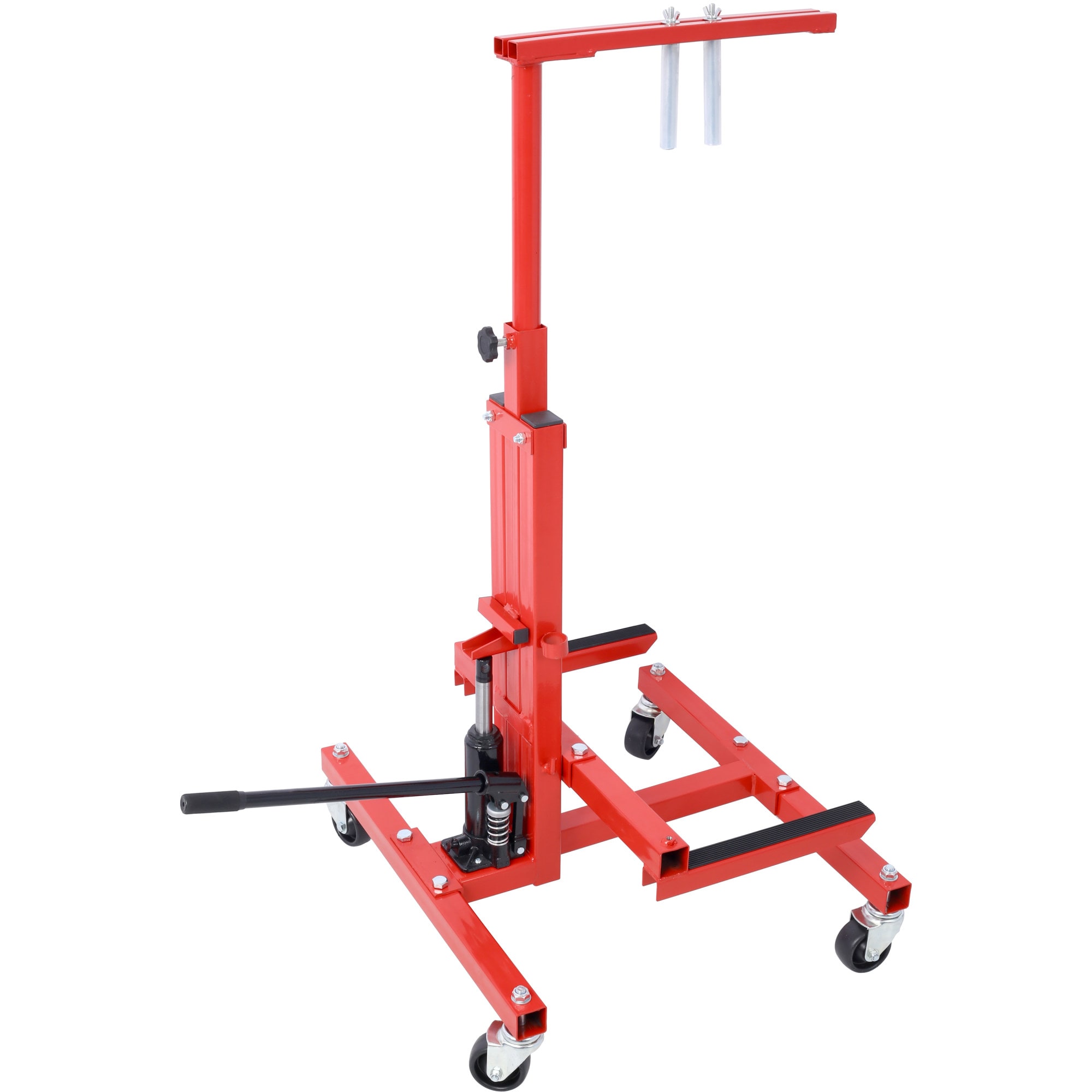 Adrinfly  Hydraulic Door Remover Installer Jack Hoist Lift Stand Dolly Heavy Duty Steel 615 to 1180mm Height 0 to 265mm Thickness