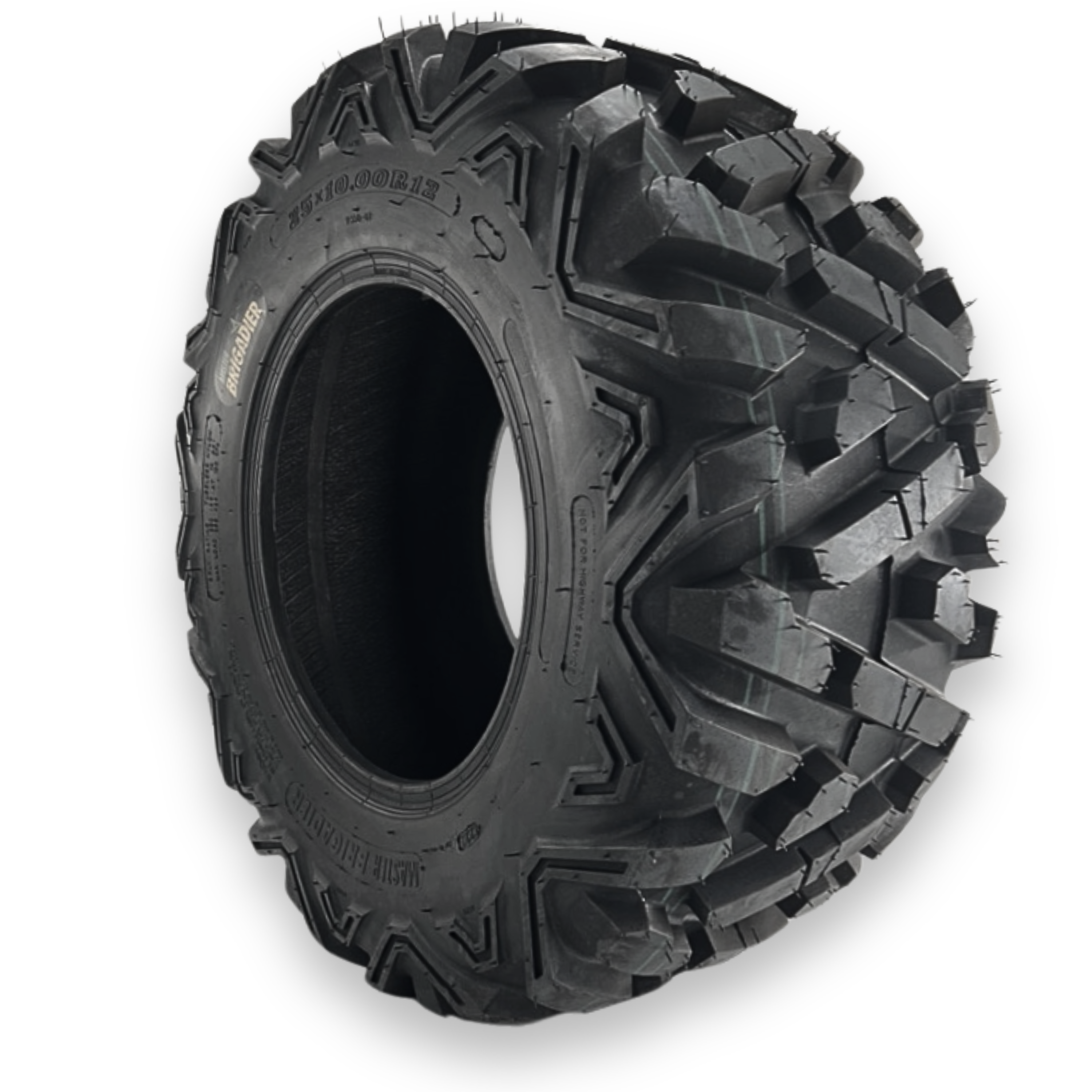 Master Master Brigadier 25X10R12 6 Ply Tubeless Atv Tire in the Wheels ...