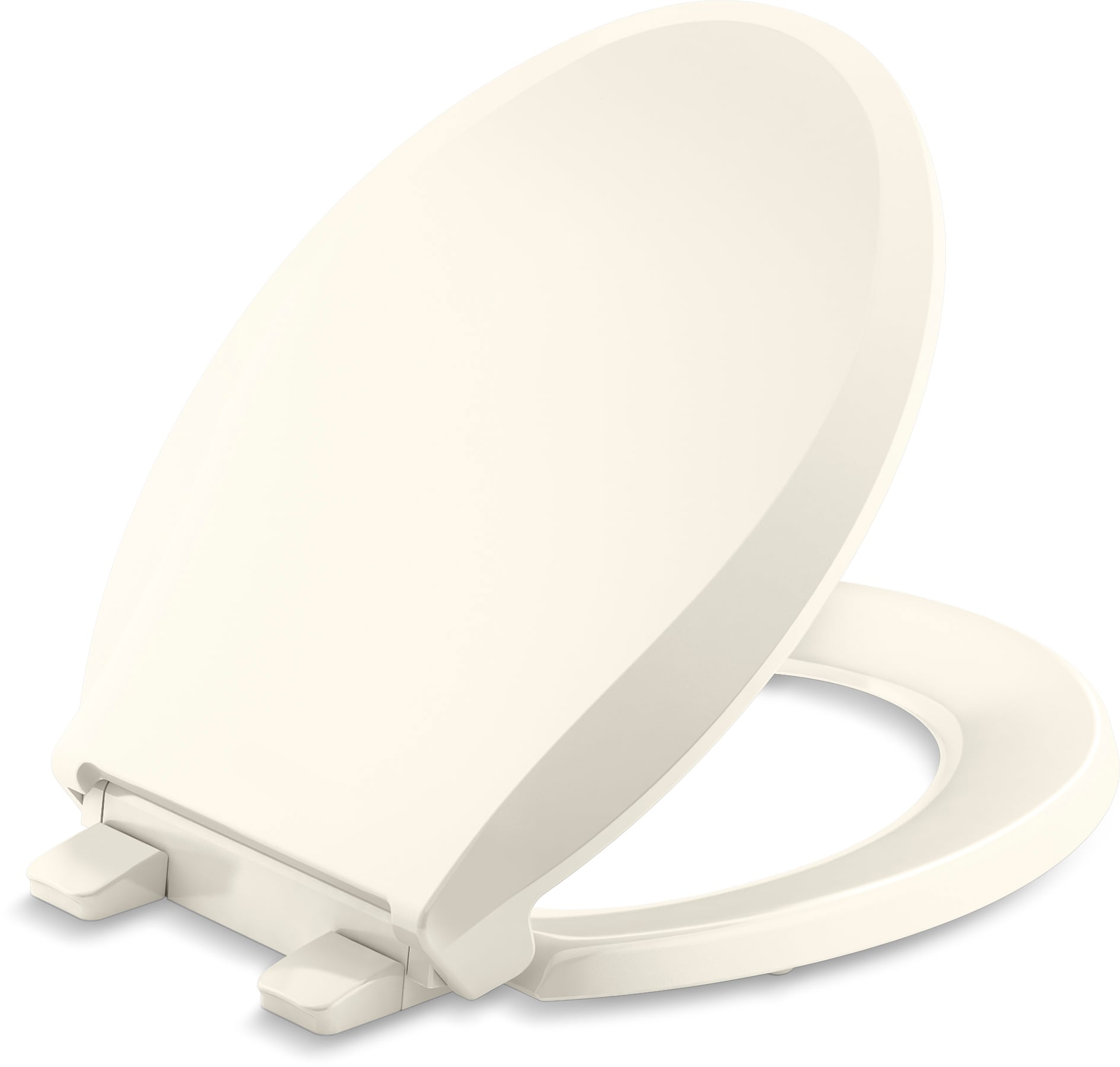 KOHLER Plastic Biscuit Round Soft Close Toilet Seat in the Toilet Seats ...