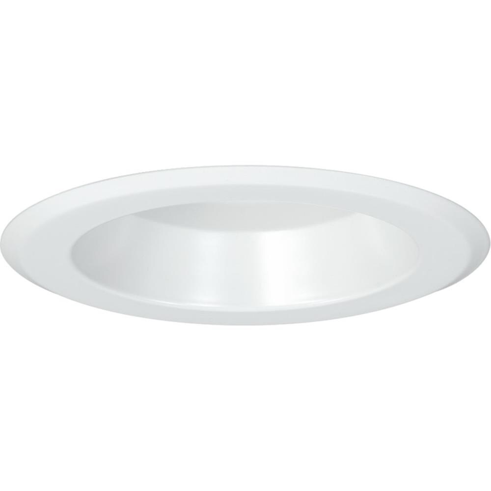 Progress Lighting P867WL-28 Recessed 5-Inches White Open Recessed Light Trim