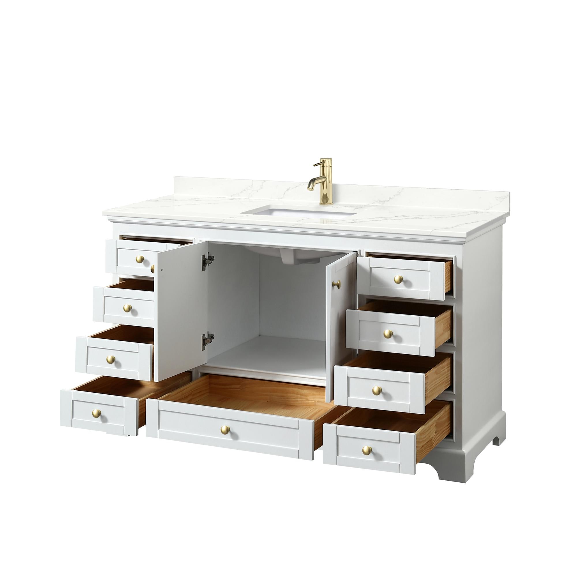 Wyndham Collection WCS202060SWGGTUNSMXX Bath-Vanity-Combo - View #2