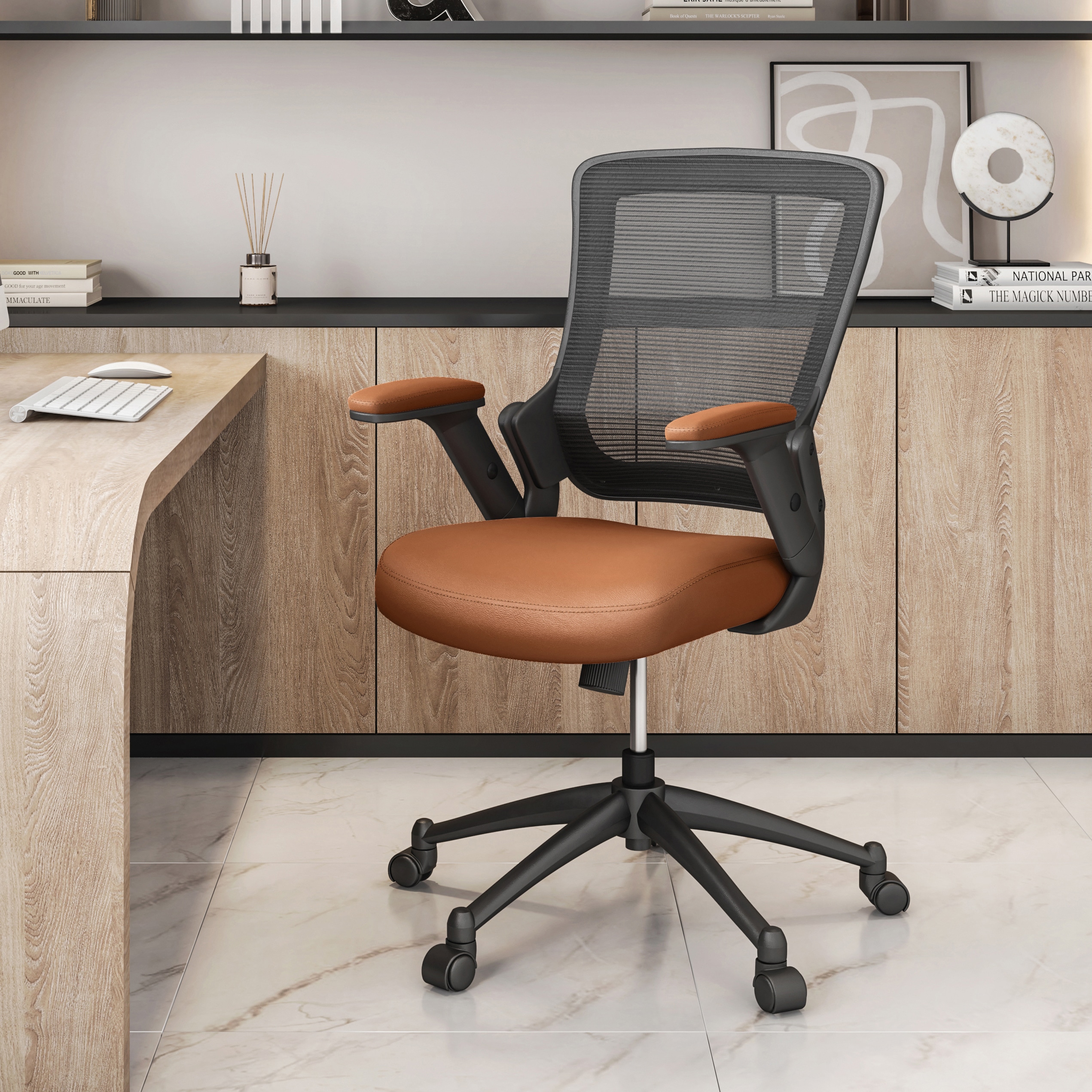 Techni Mobili RTA-8030-BRN Office-Chairs - View #8