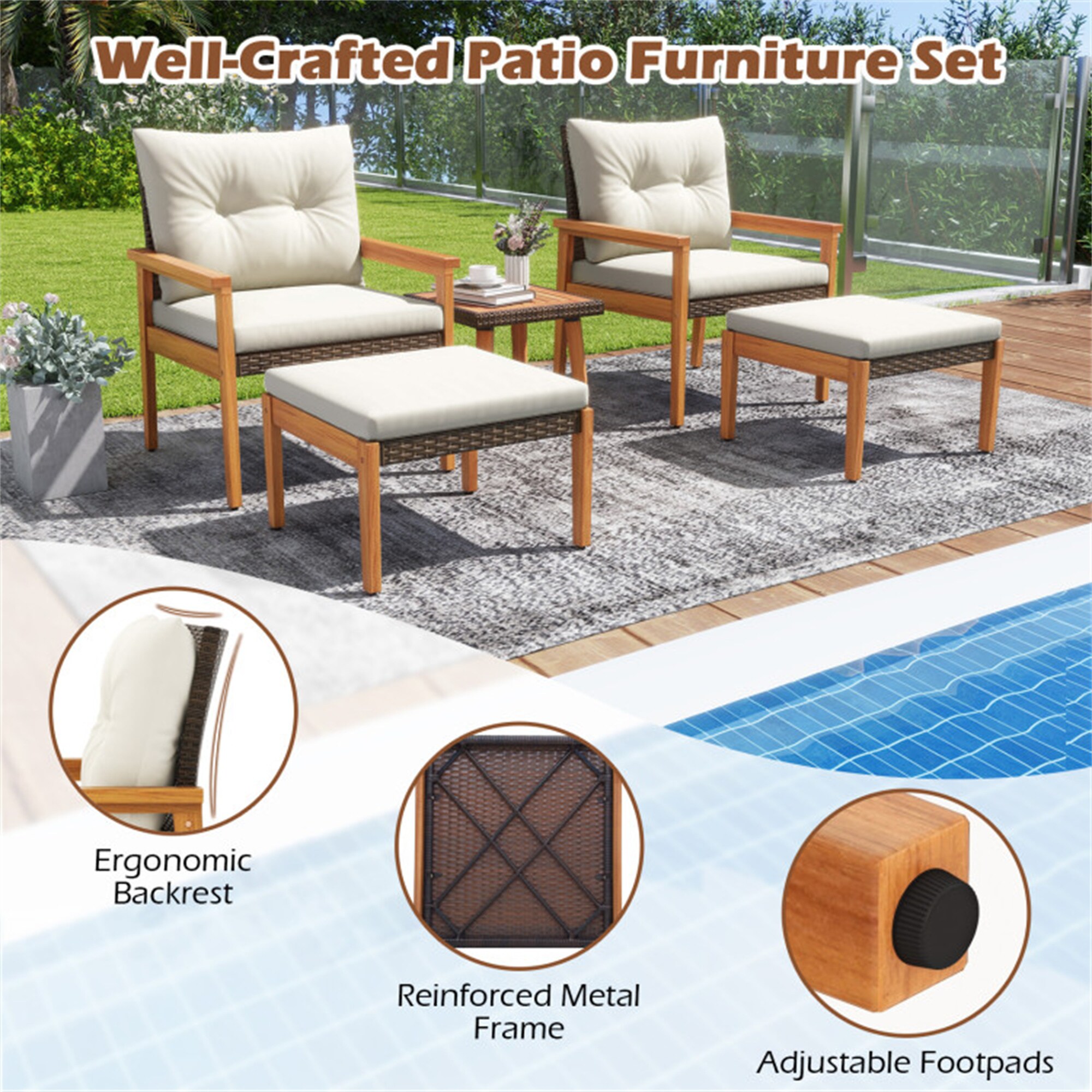 BABOOM BOM-81BN-CO Patio-Conversation-Sets - View #8