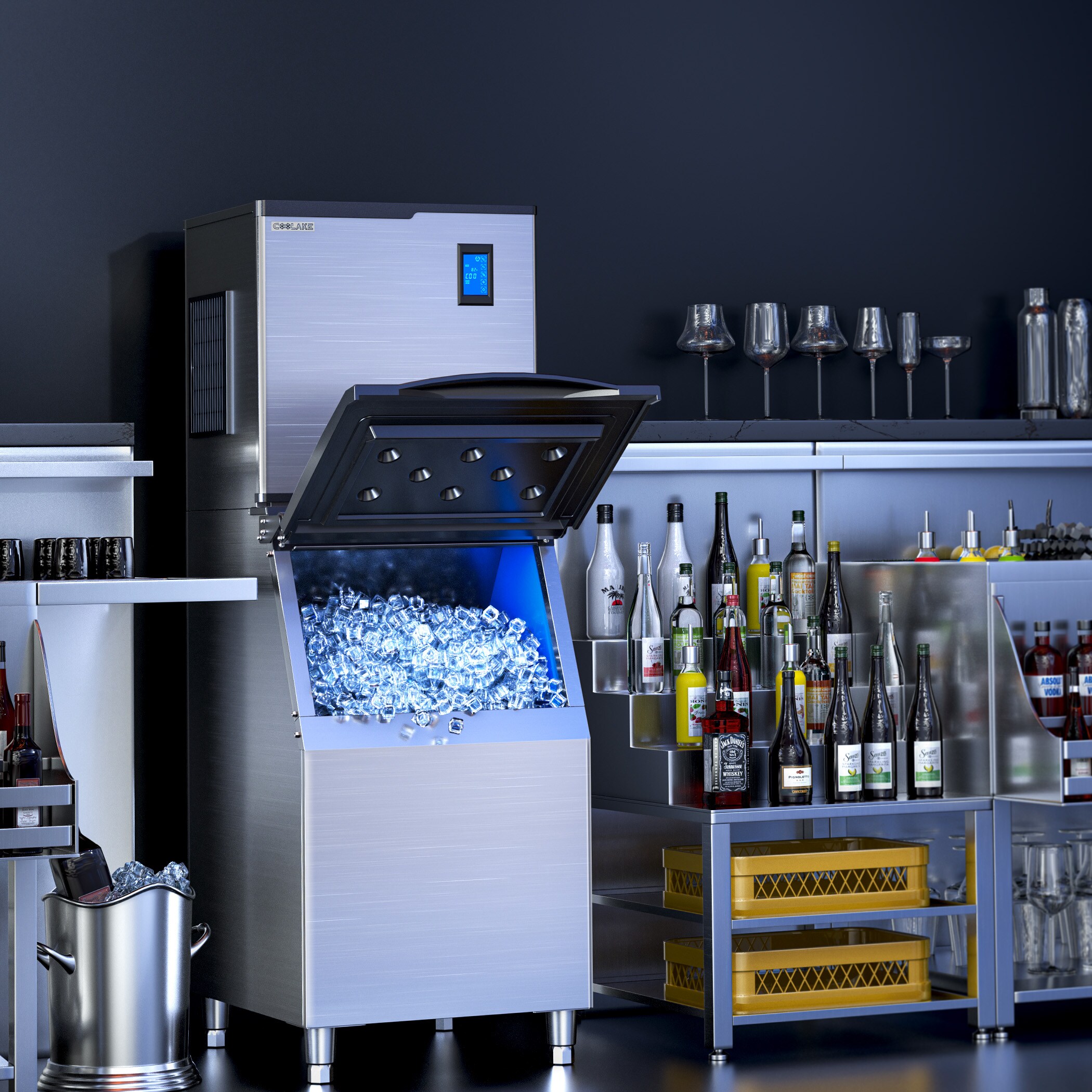 Coolake K450H Commercial-Ice-Makers - View #7