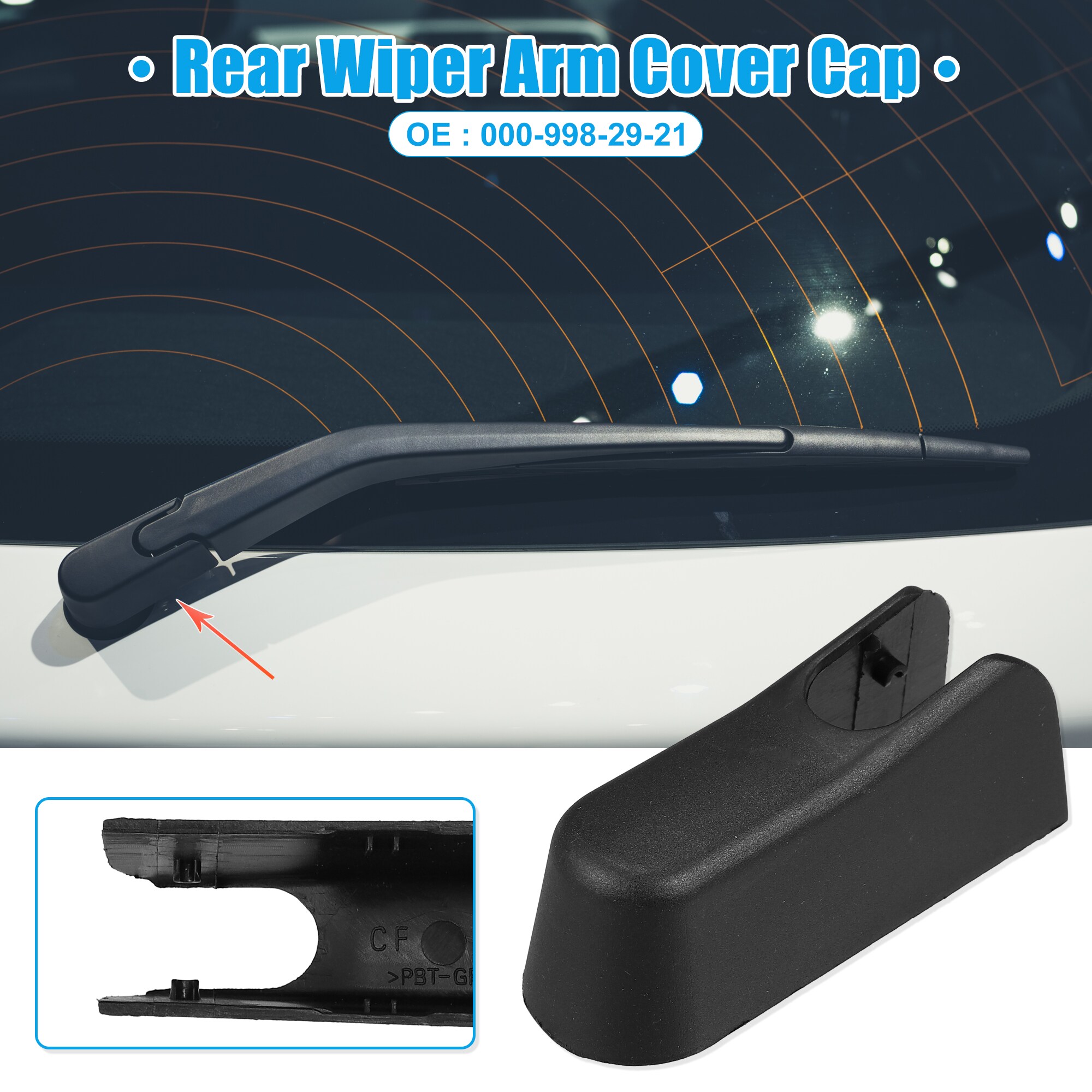 Unique Bargains S25123000UX2512 Wiper-Blades - View #2