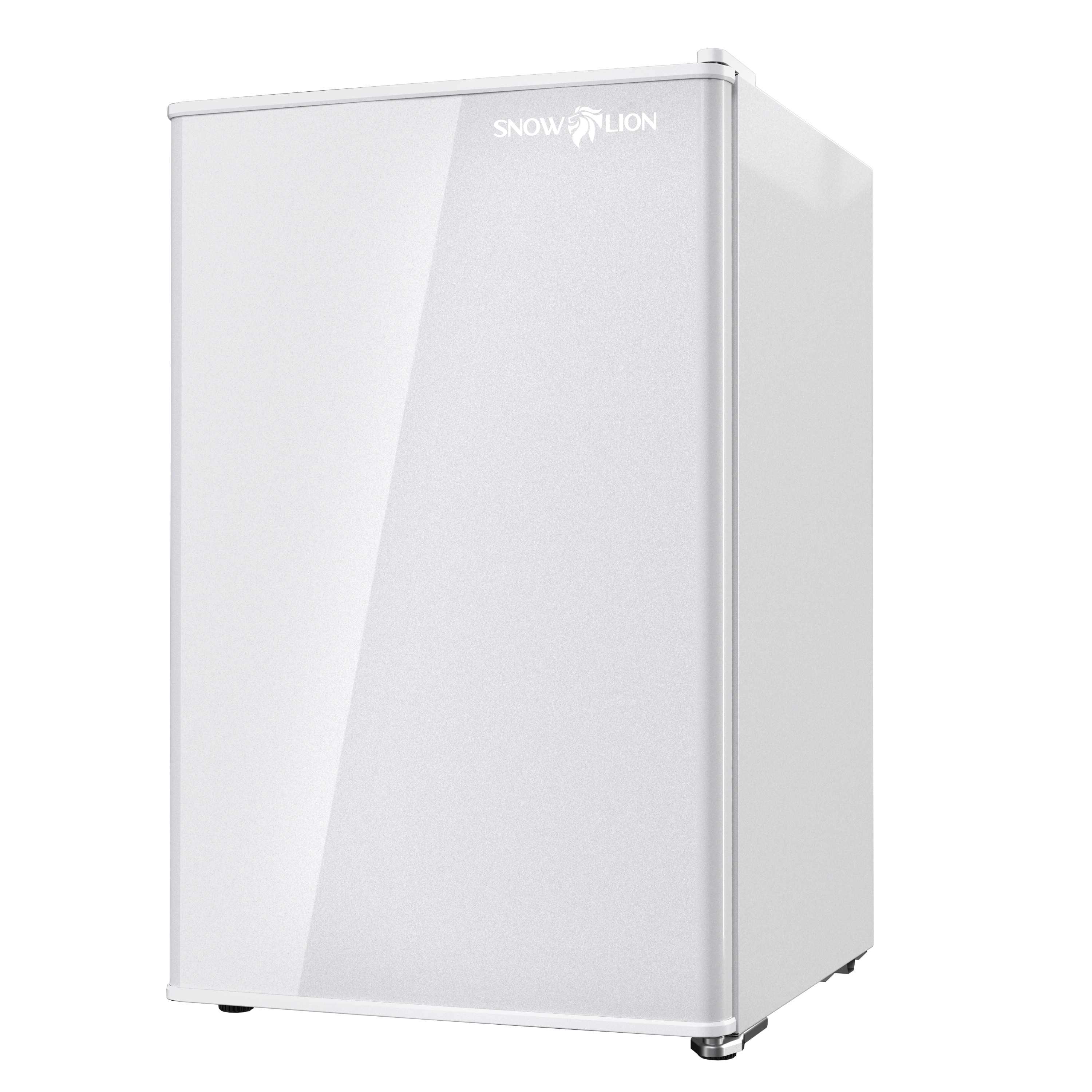 SnowLion OSFS015-WL Premium 65L Solid Door Undercounter 2.3-Cu. Feet Mini Fridge ( White ) Garage Ready