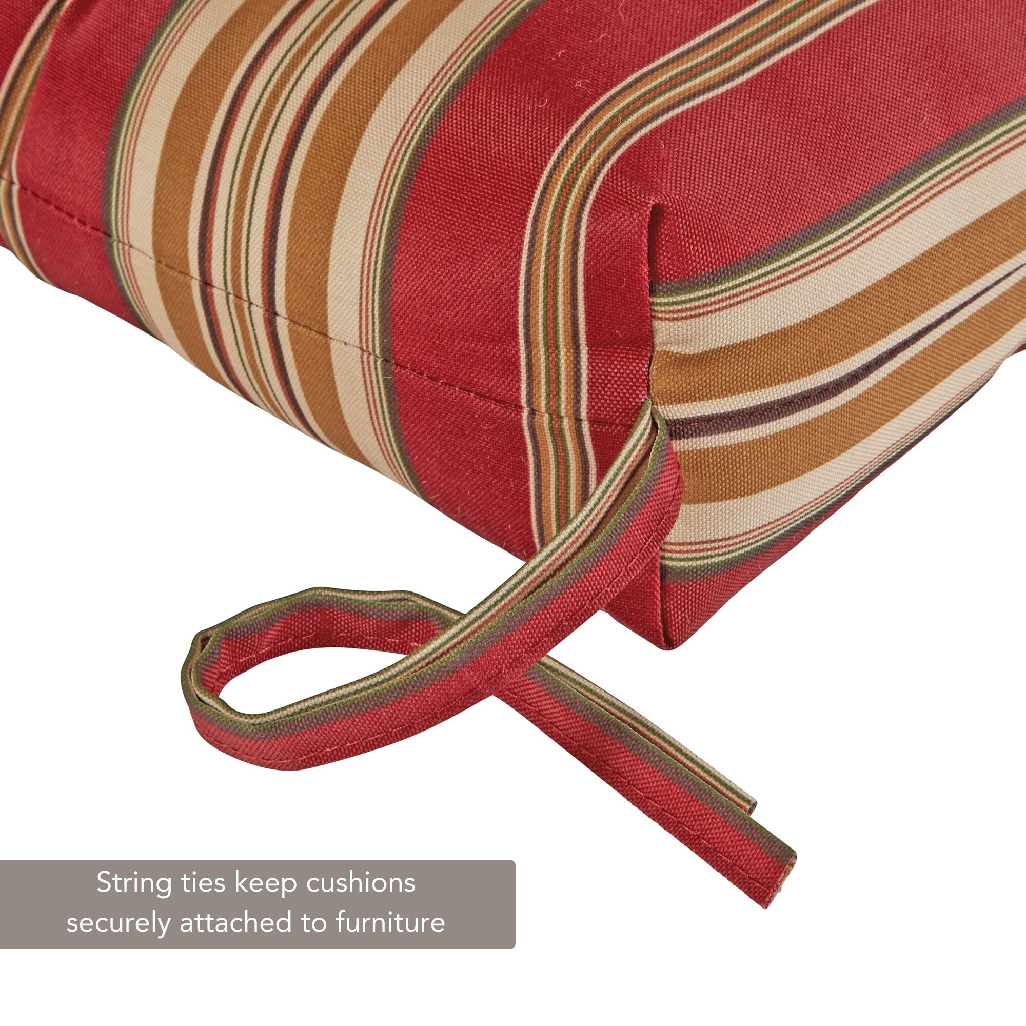 Greendale Home Fashions OC2802-ROMASTRIPE Patio-Furniture-Cushions - View #4