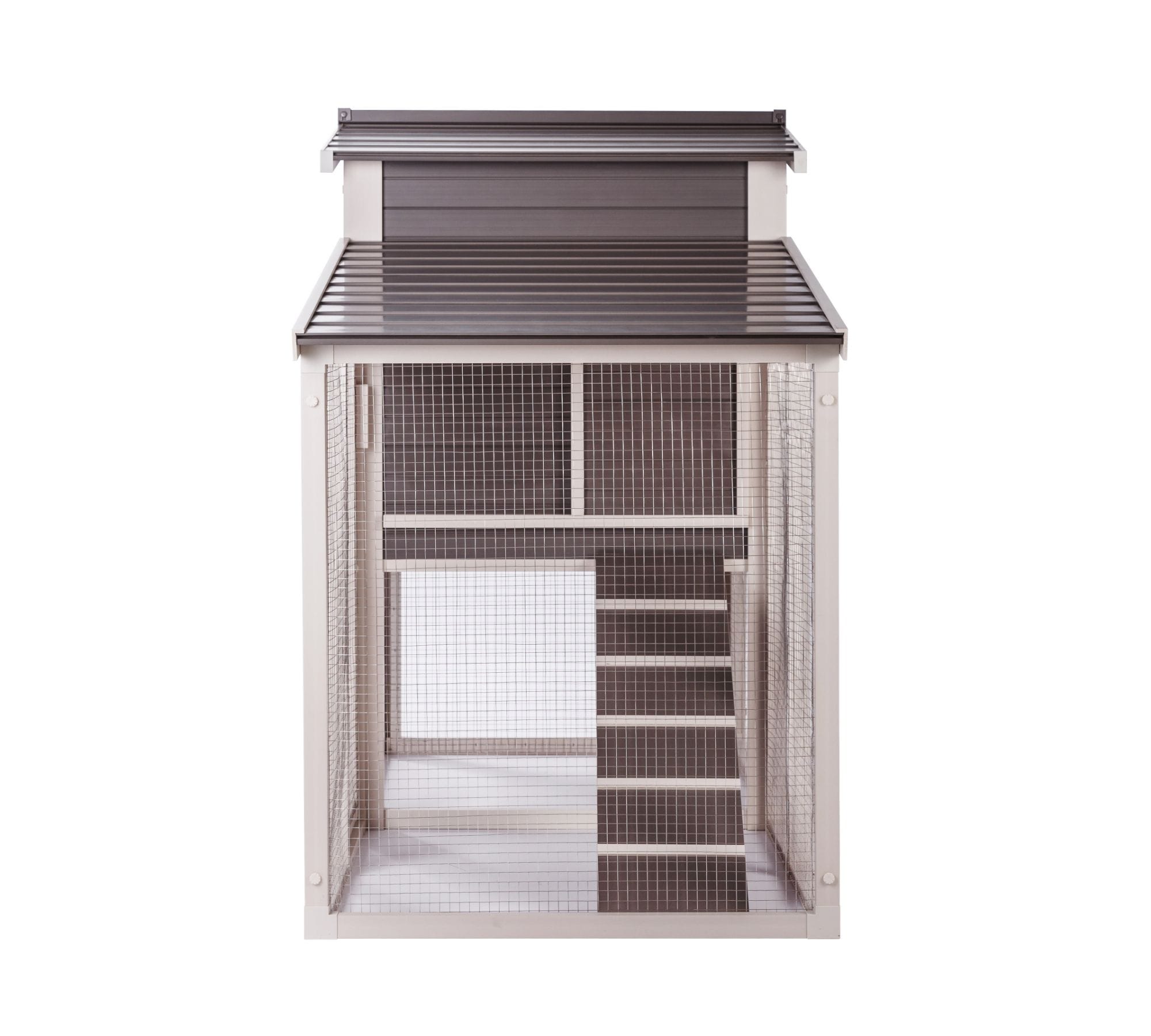 New Age Pet Gray Composite Chicken Coop in the Chicken Coops & Rabbit ...